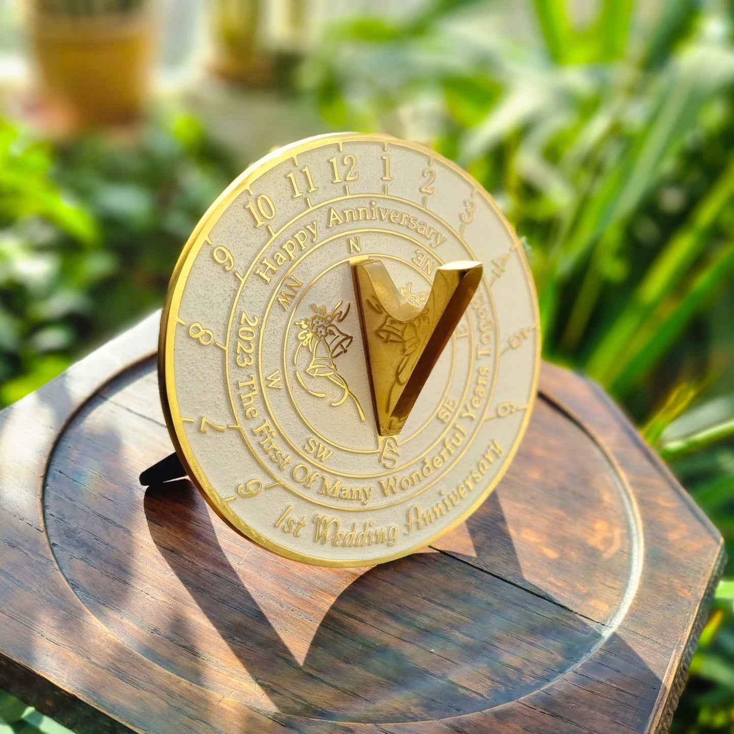 1st Wedding Anniversary Sundial® 2023 Edition - The Metal Foundry
