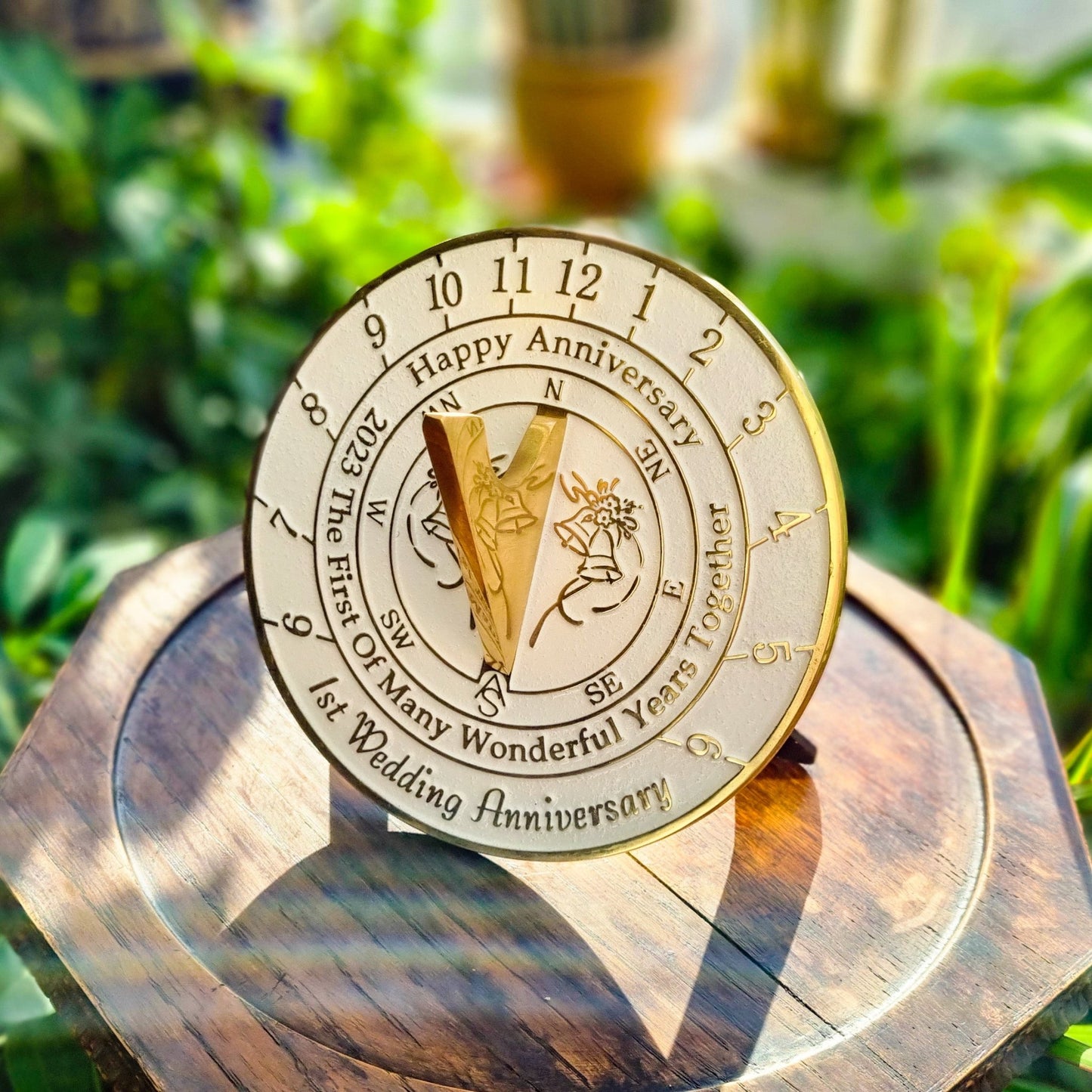1st Wedding Anniversary Sundial® 2023 Edition - The Metal Foundry