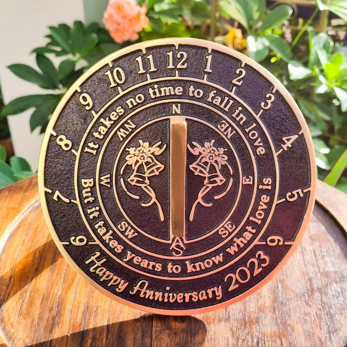 Anniversary Sundial® Gift ‘What Love Is’ 2023 Edition - The Metal Foundry