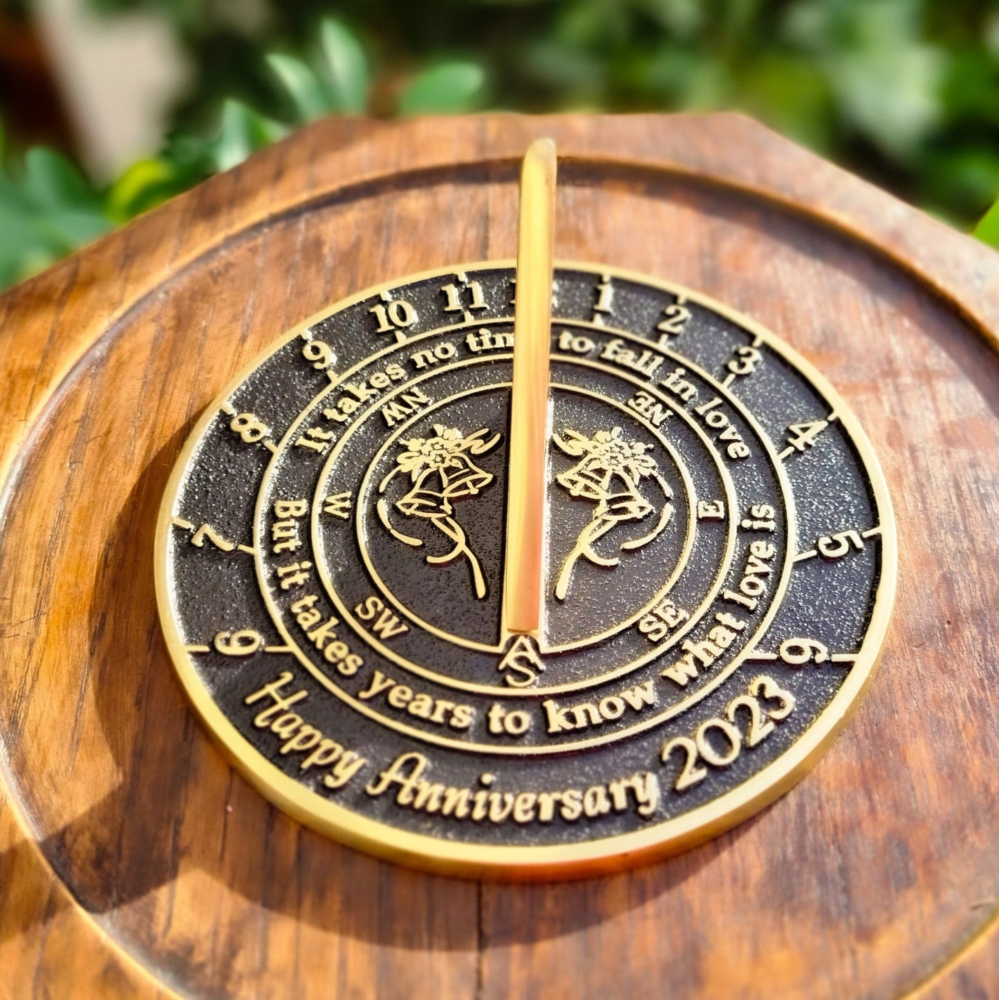 Anniversary Sundial® Gift ‘What Love Is’ 2023 Edition - The Metal Foundry