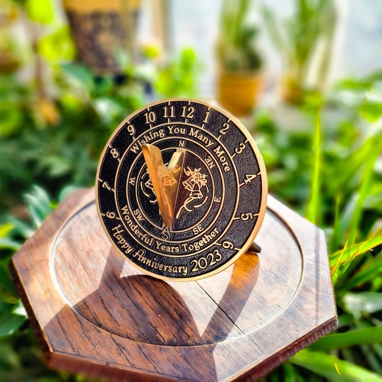 Anniversary Sundial® Gift ‘Wonderful Years’ 2023 Edition - The Metal Foundry