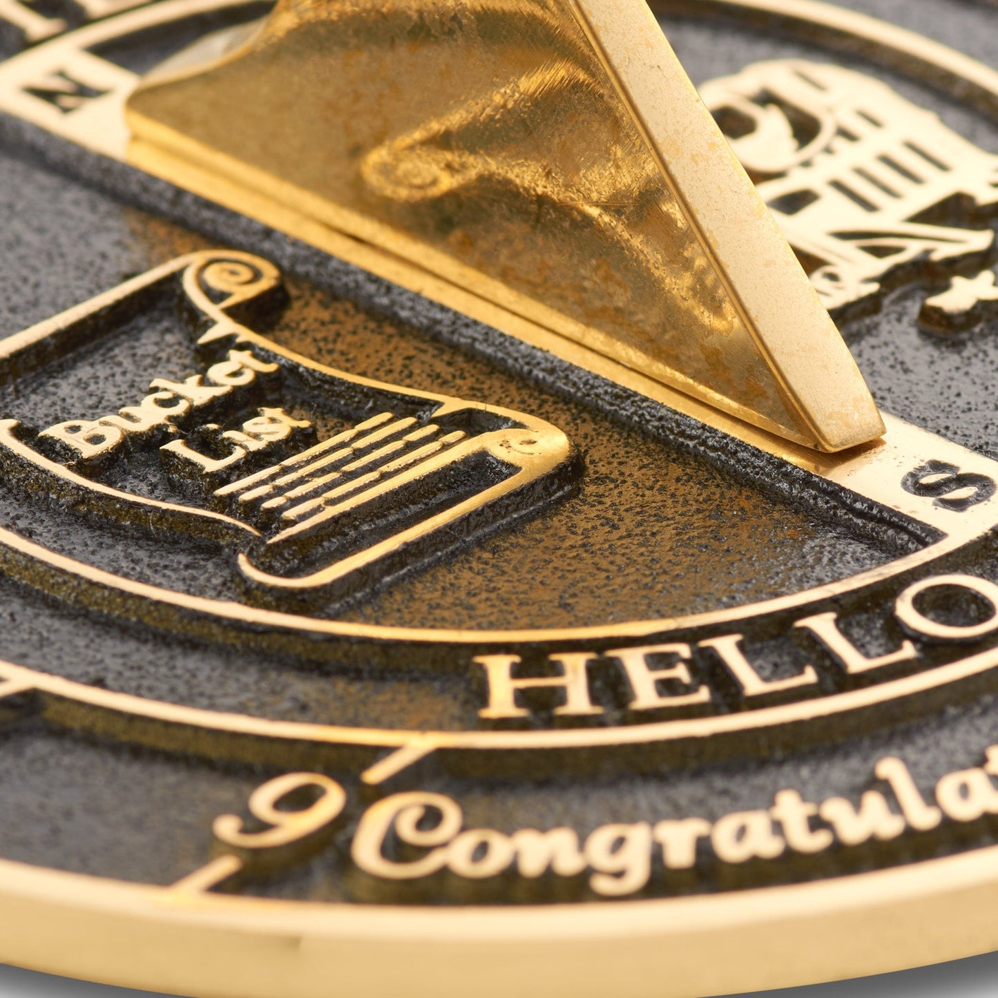 Custom Retirement Sundial - The Metal Foundry