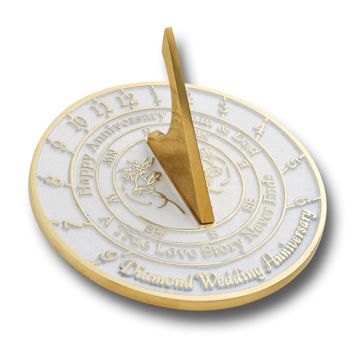 Custom Wedding Sundial - The Metal Foundry