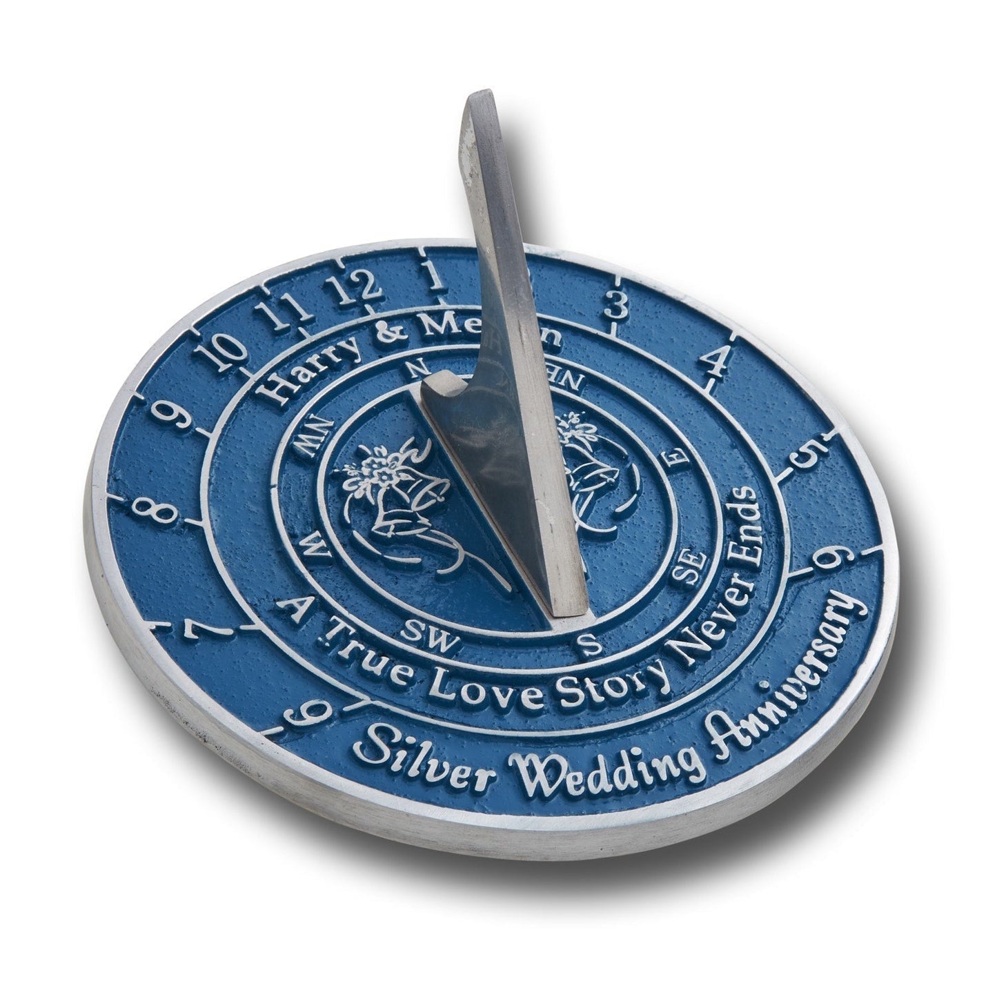 Custom Wedding Sundial - The Metal Foundry