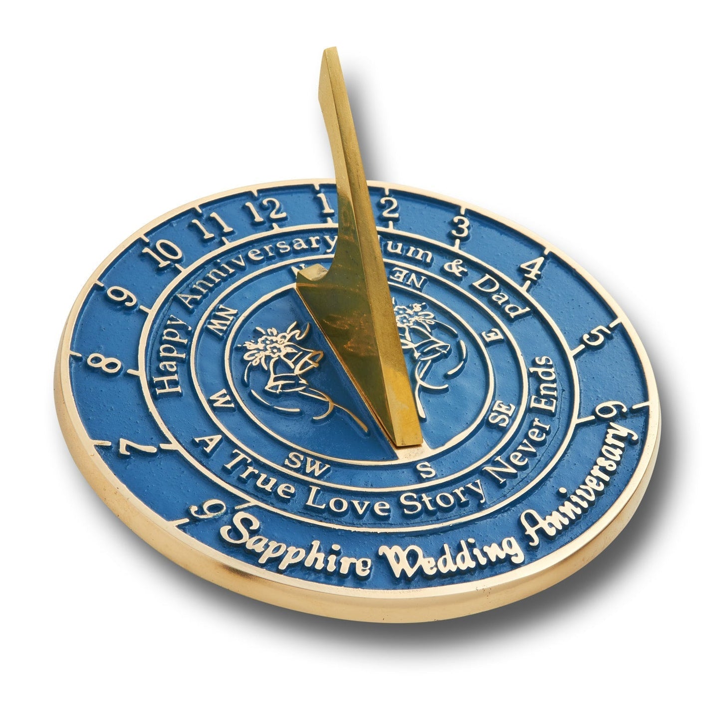 Custom Wedding Sundial - The Metal Foundry