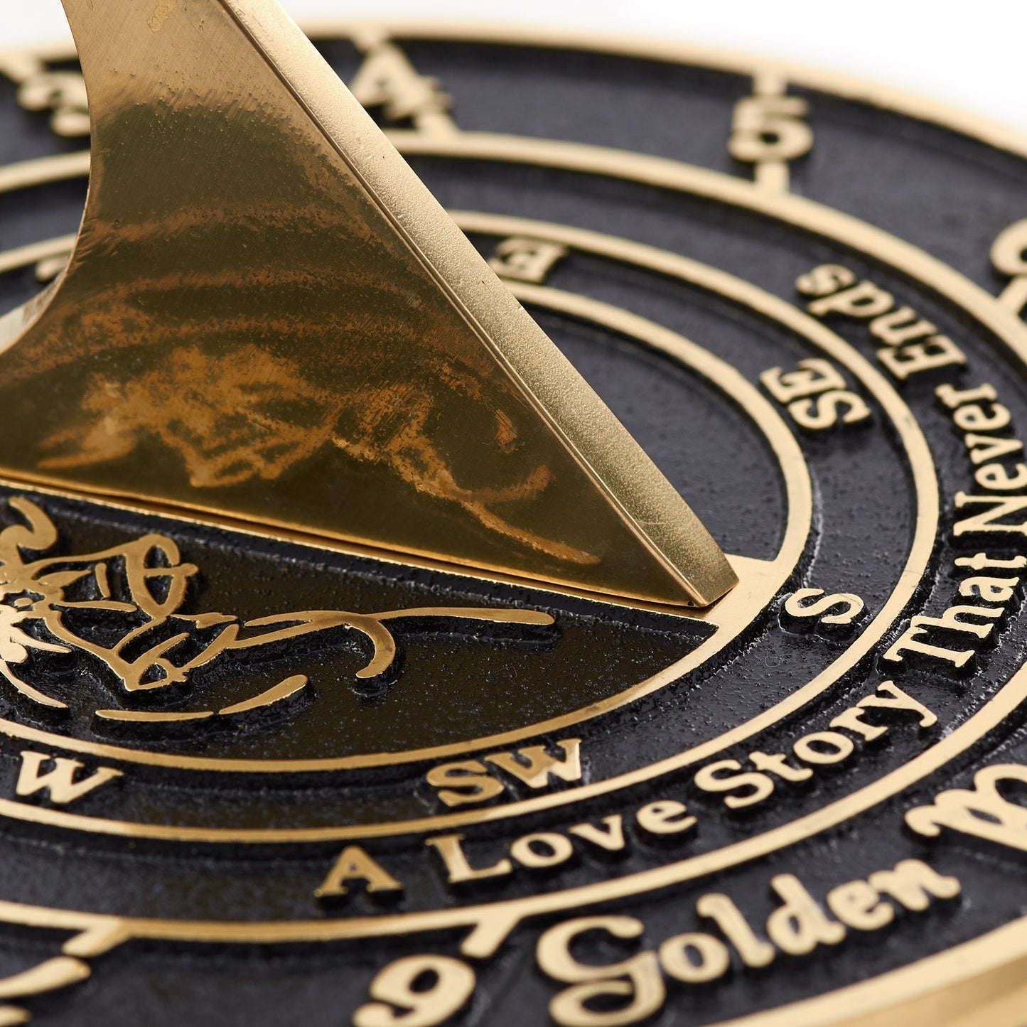 Custom Wedding Sundial - The Metal Foundry