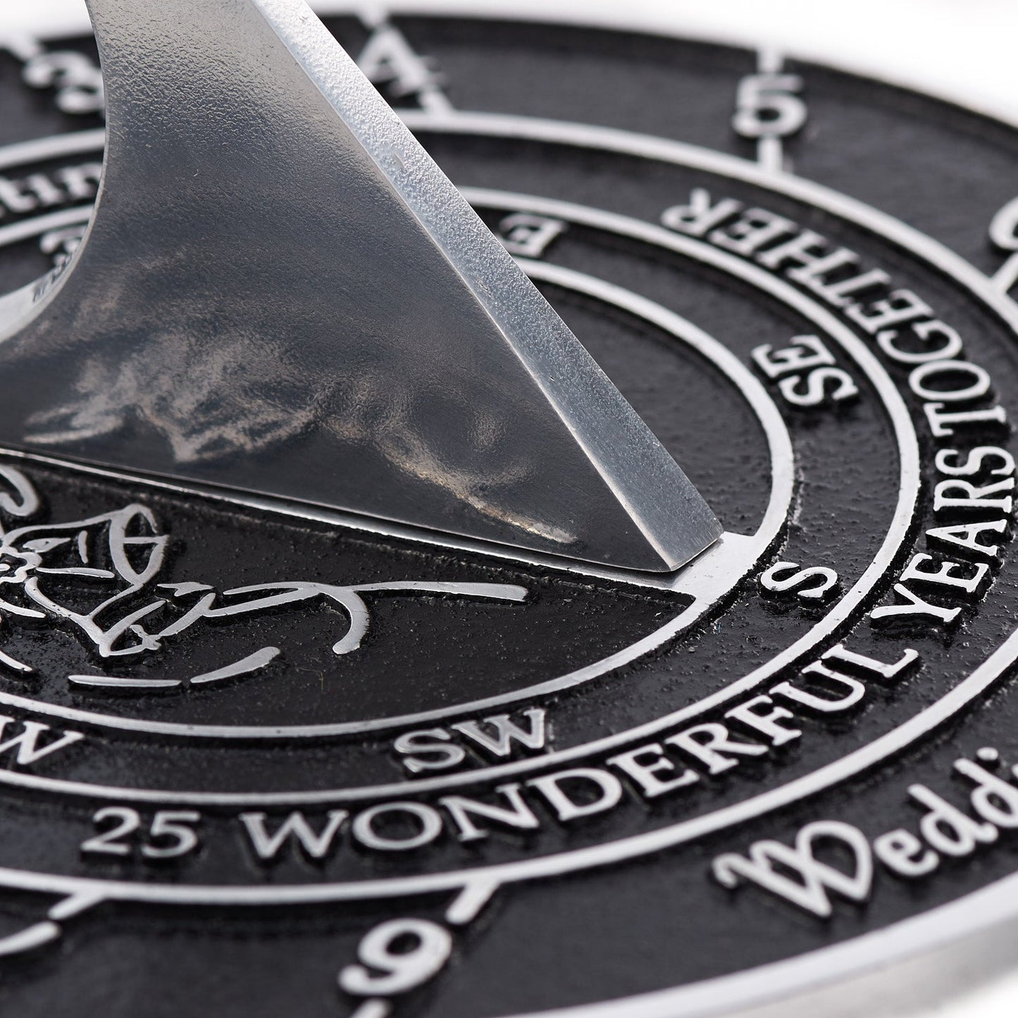 Custom Wedding Sundial - The Metal Foundry