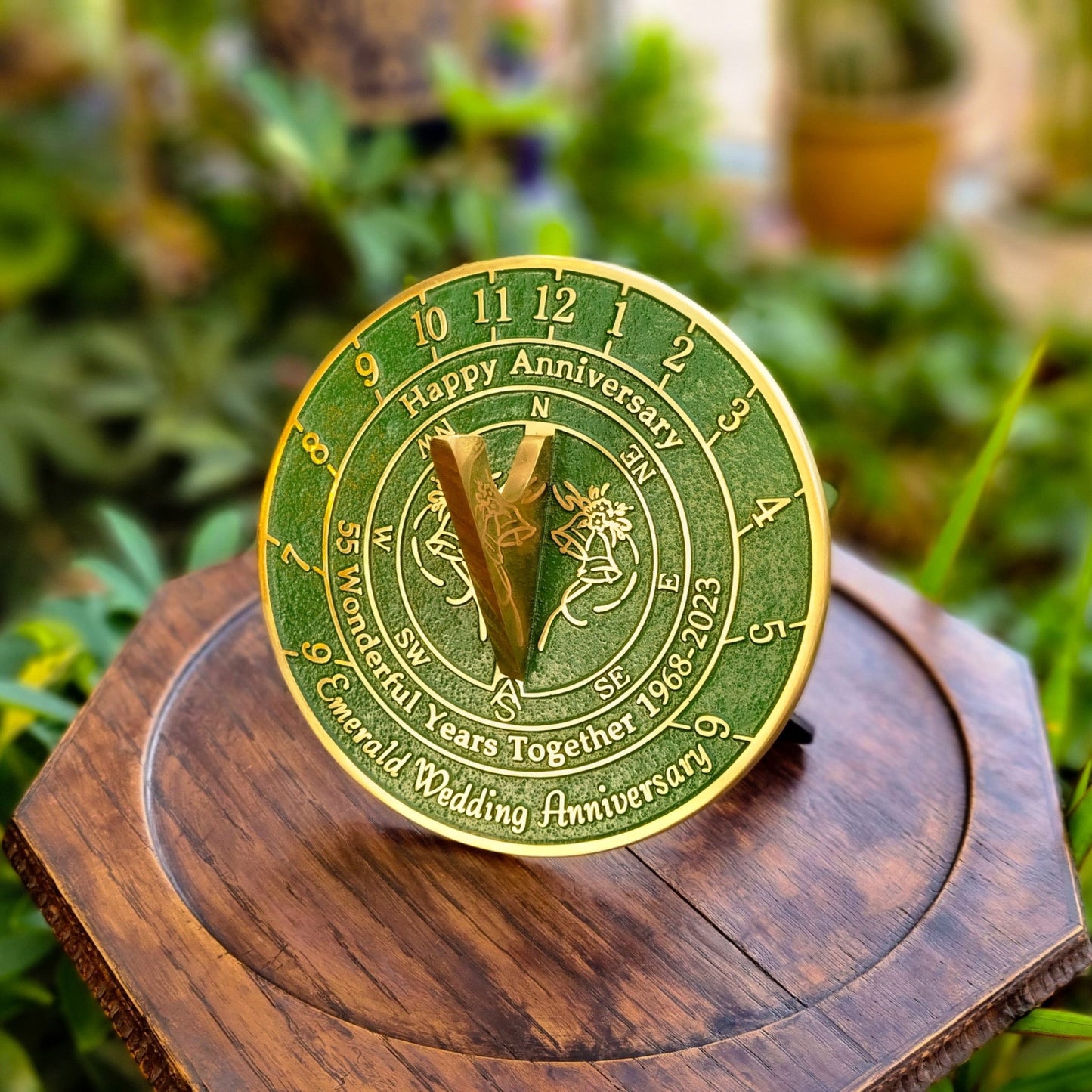 Emerald 55th Anniversary Sundial® 2023 Edition - The Metal Foundry