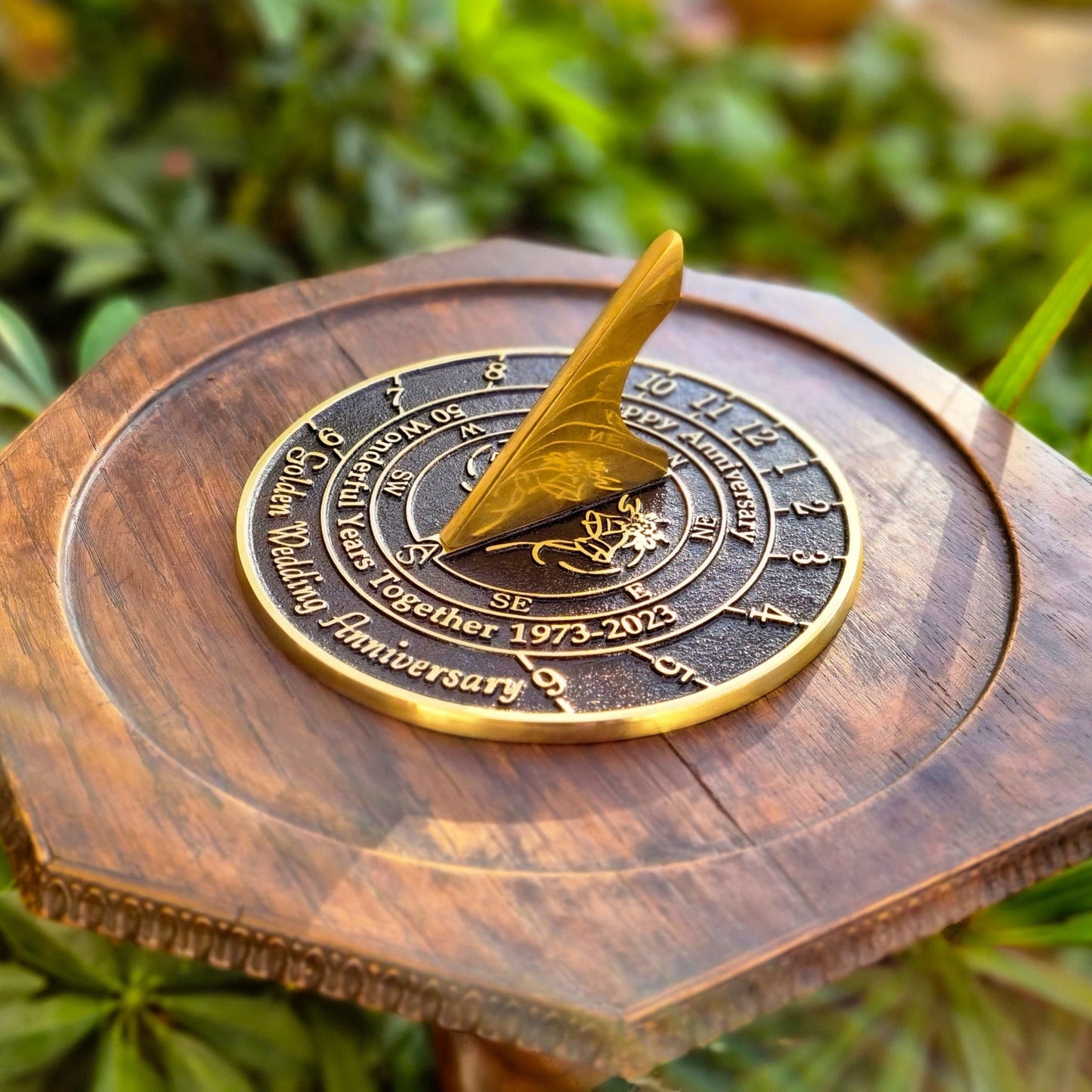Golden 50th Anniversary Sundial® 2023 Edition - The Metal Foundry