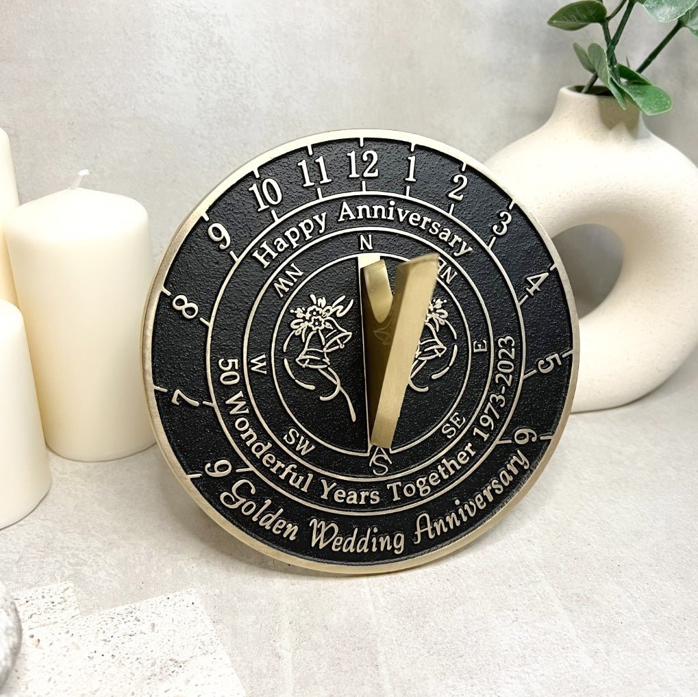 Golden 50th Anniversary Sundial® 2023 Edition - The Metal Foundry