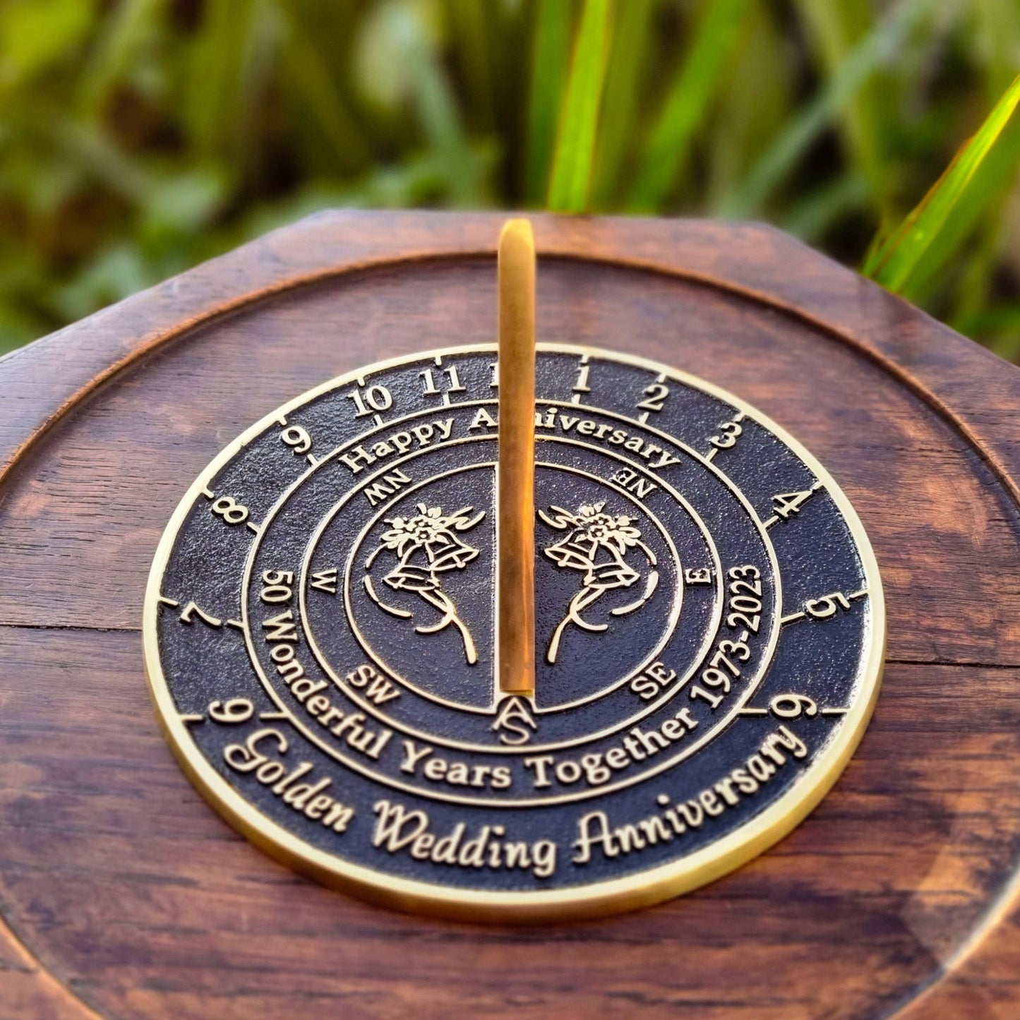 Golden 50th Anniversary Sundial® 2023 Edition - The Metal Foundry