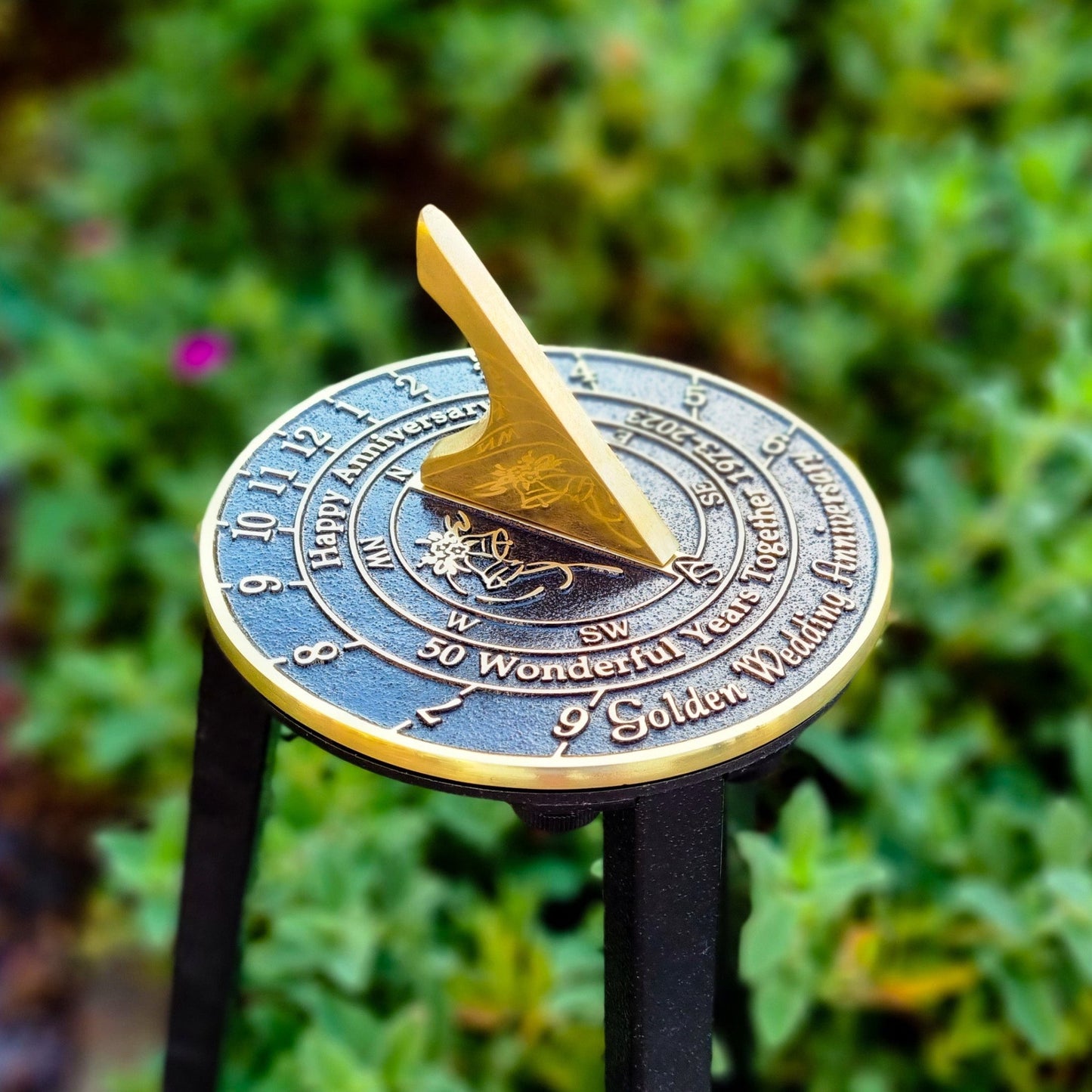 Golden 50th Anniversary Sundial® 2023 Edition - The Metal Foundry