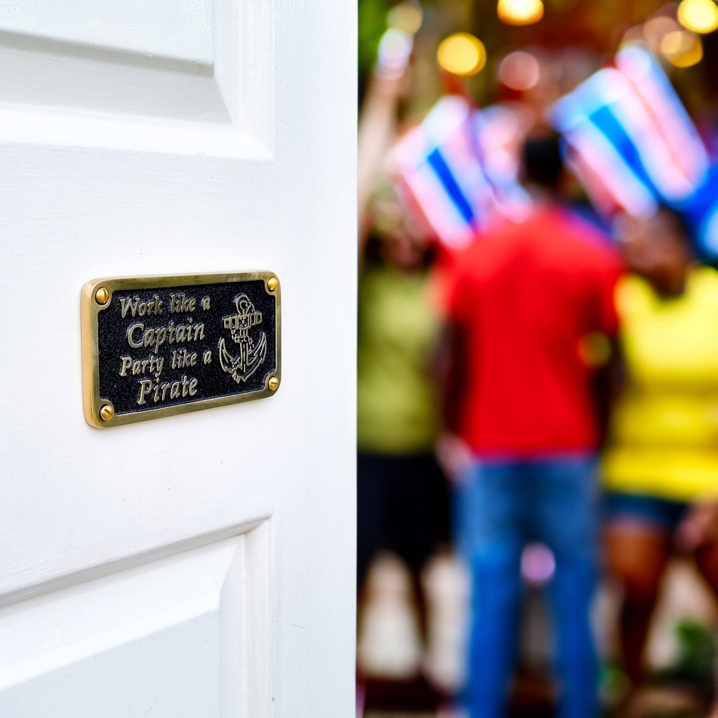 Nautical 'Party Like A Pirate' Sign - The Metal Foundry