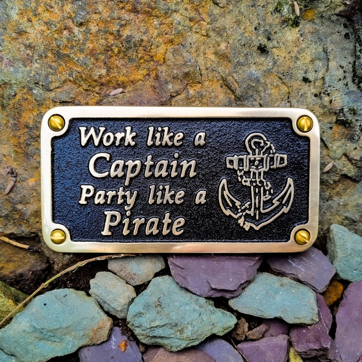 Nautical 'Party Like A Pirate' Sign - The Metal Foundry