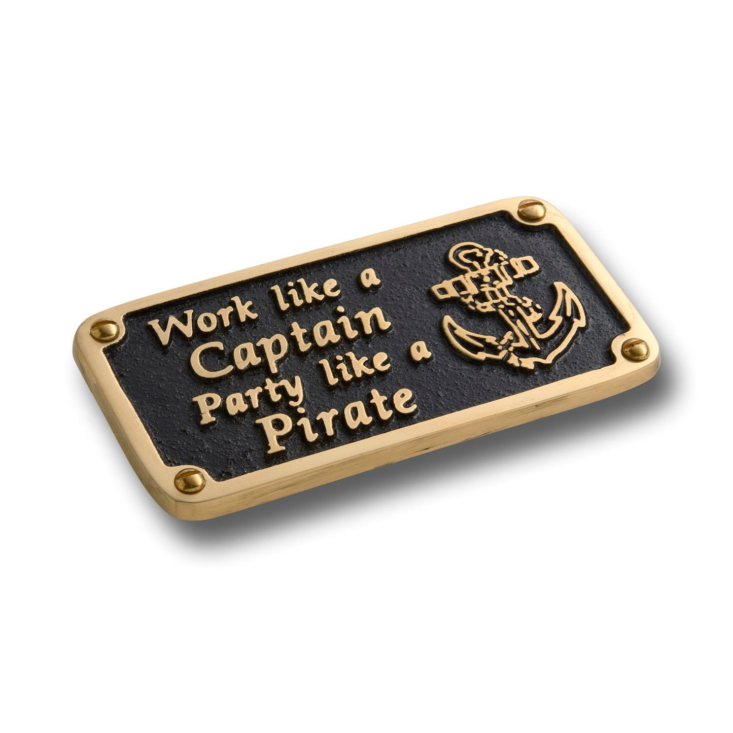 Nautical 'Party Like A Pirate' Sign - The Metal Foundry