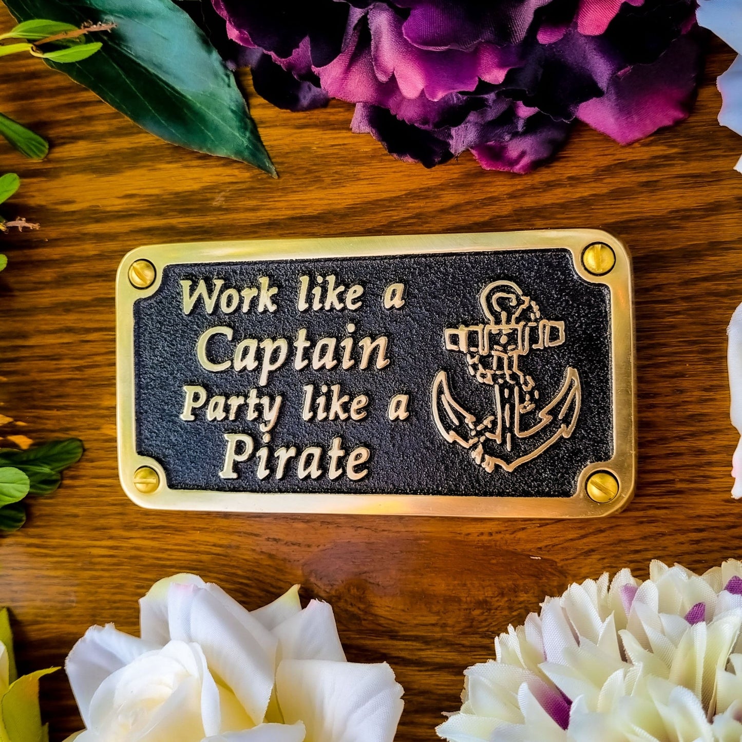 Nautical 'Party Like A Pirate' Sign - The Metal Foundry