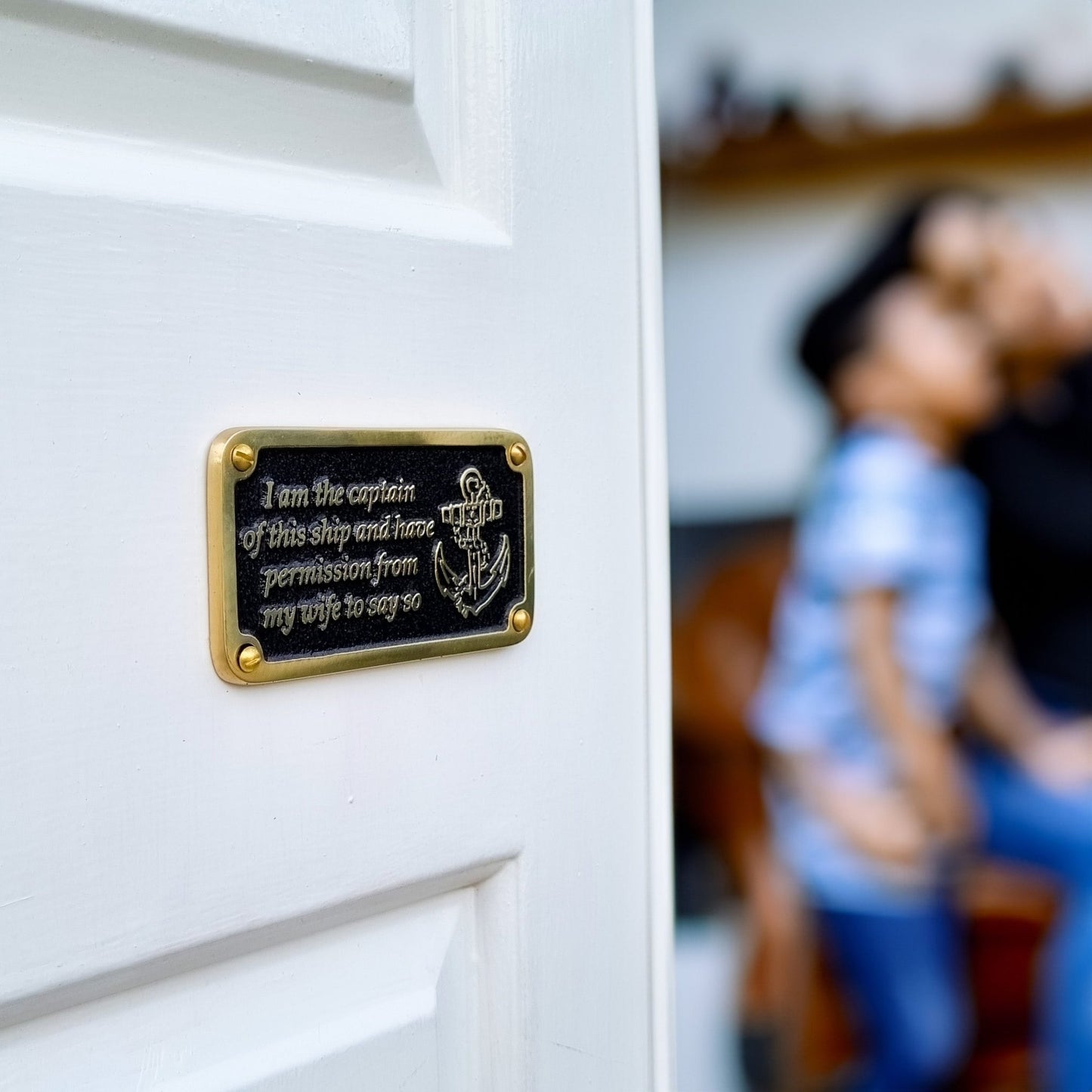 Nautical 'Wife’s Permission' Sign - The Metal Foundry