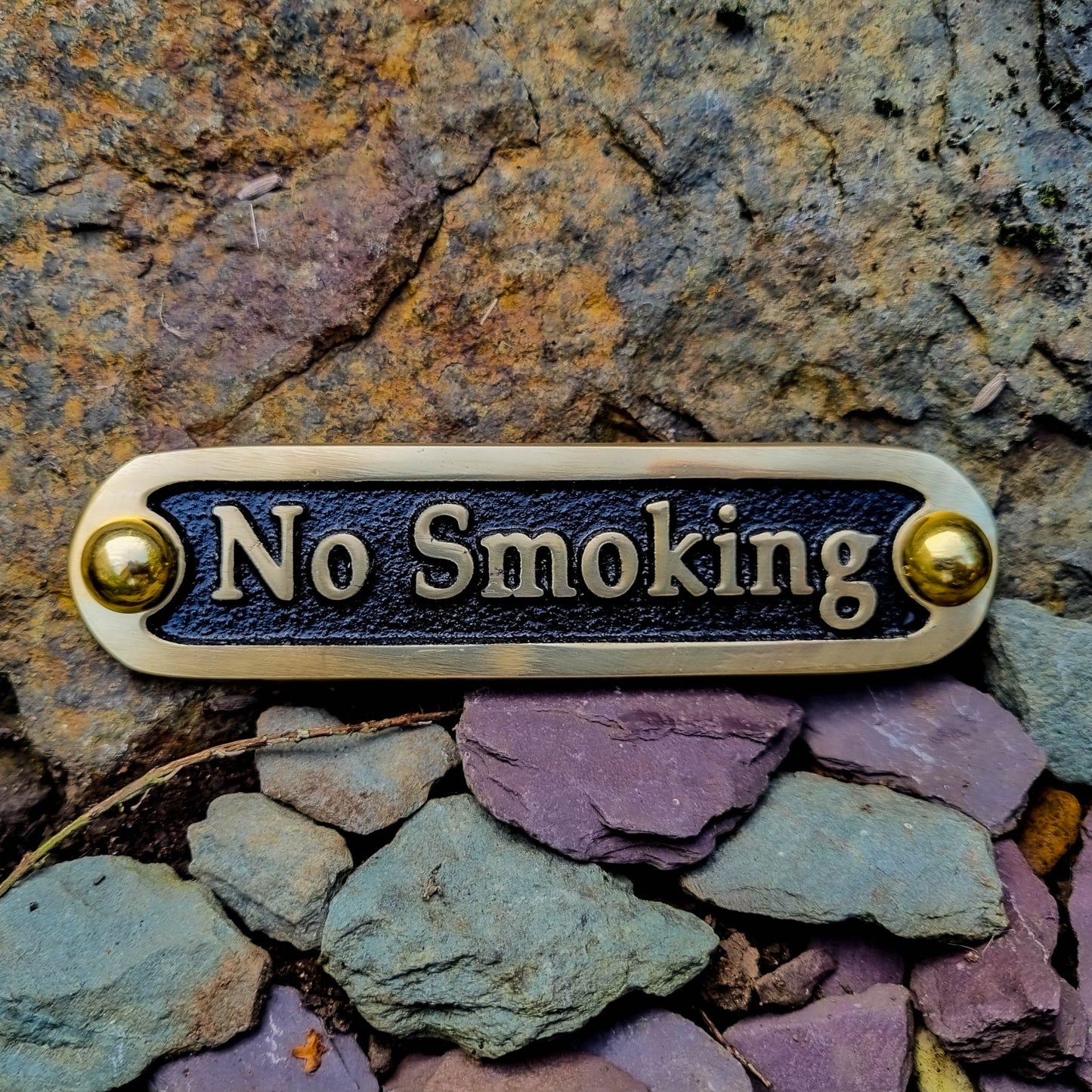 'No Smoking' Sign - The Metal Foundry