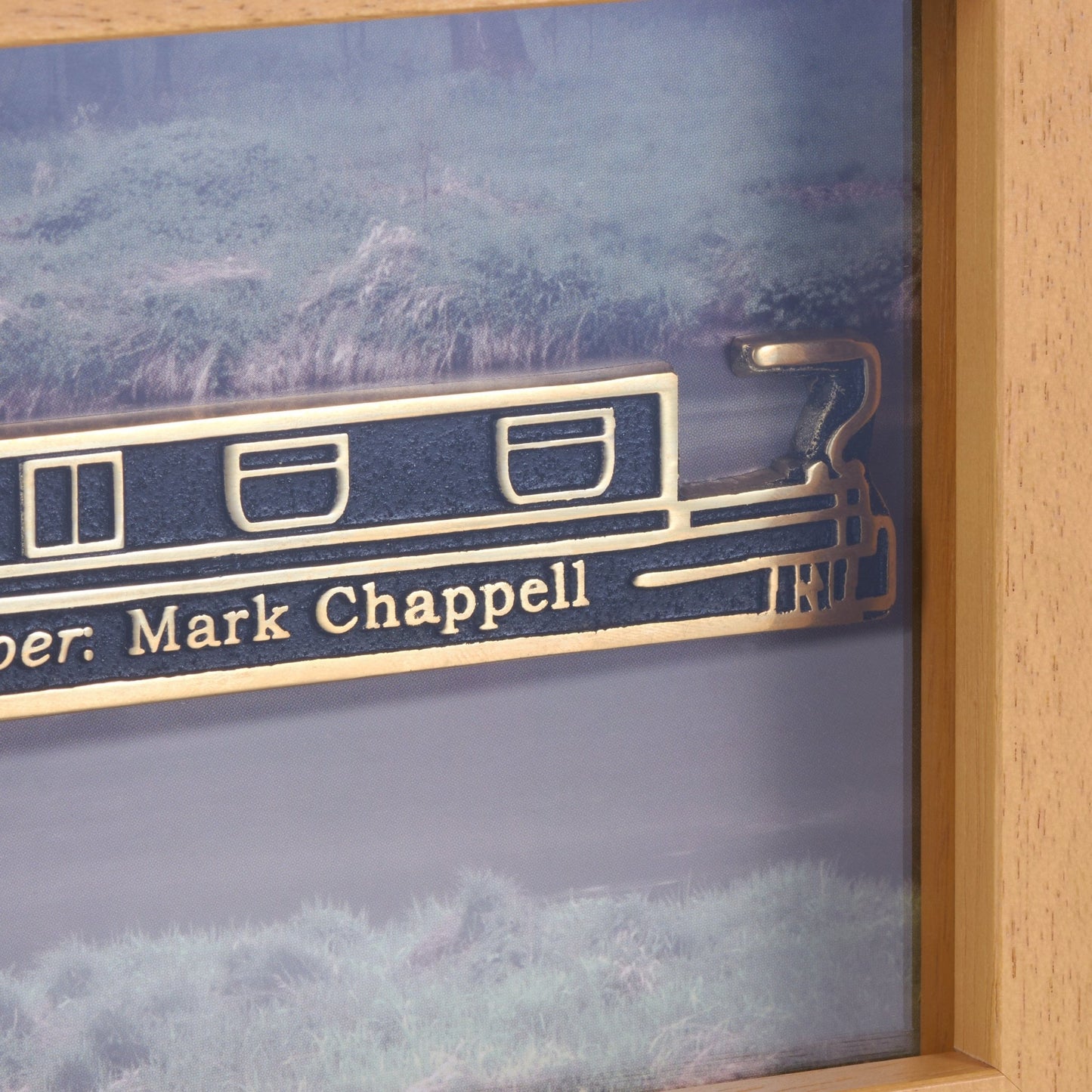 Personalised Canal Boat Sign - The Metal Foundry