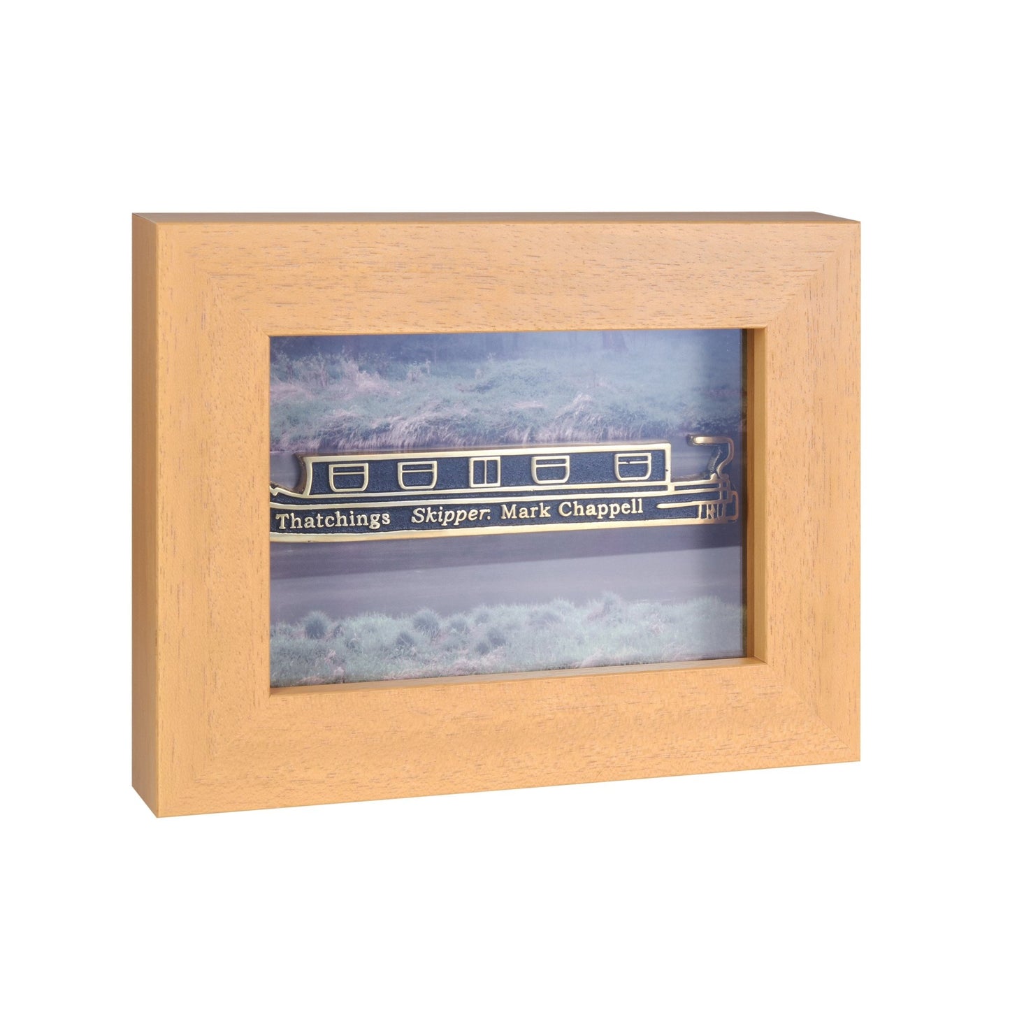Personalised Canal Boat Sign - The Metal Foundry