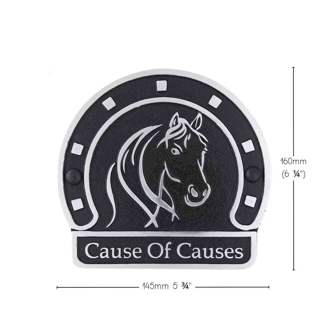 Personalised Stable Plaque - The Metal Foundry