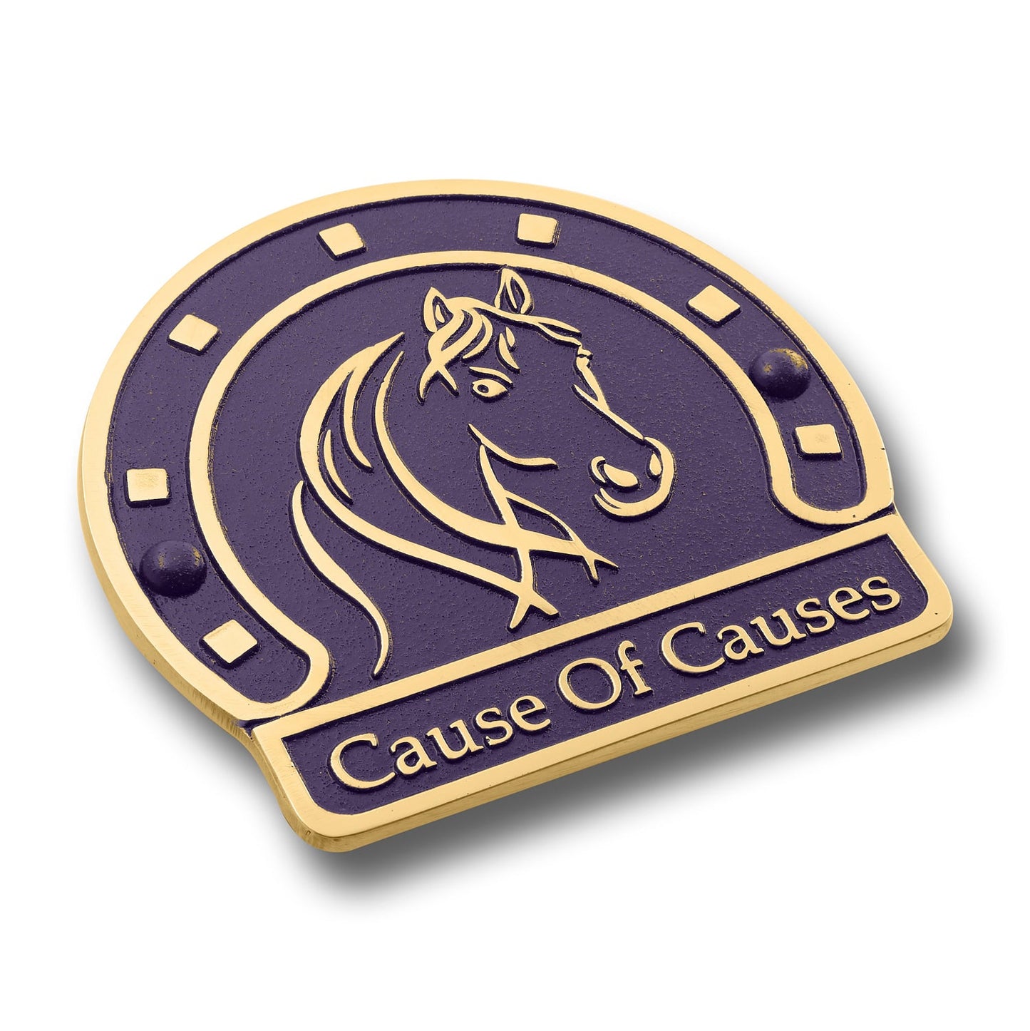 Personalised Stable Plaque - The Metal Foundry
