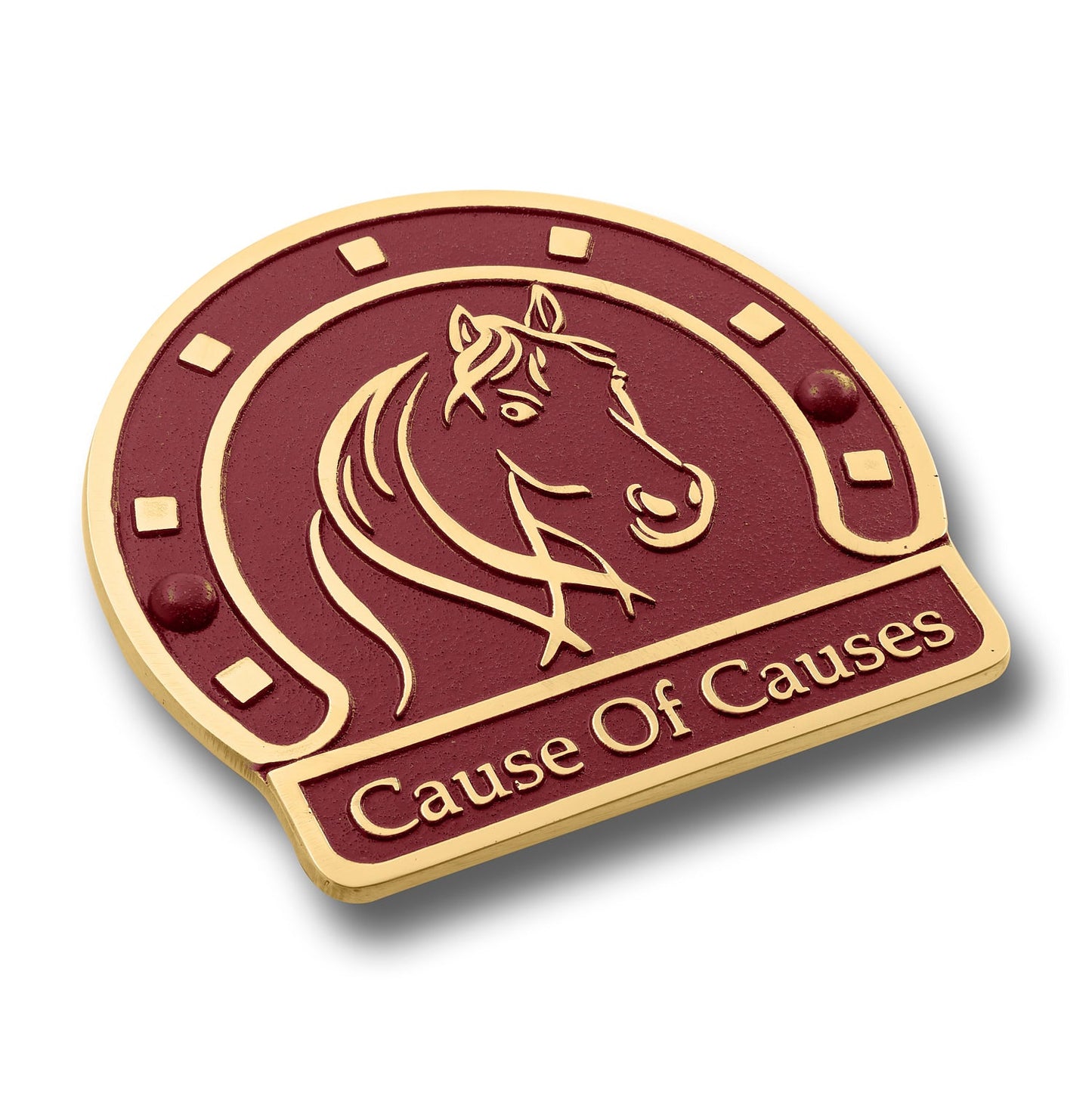 Personalised Stable Plaque - The Metal Foundry