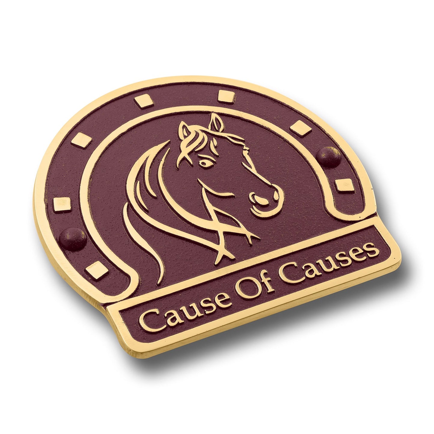 Personalised Stable Plaque - The Metal Foundry