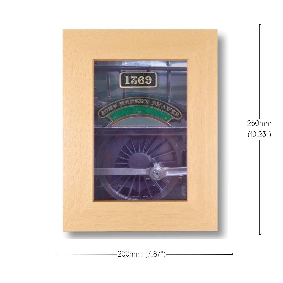 Railway Gift Plaque - The Metal Foundry
