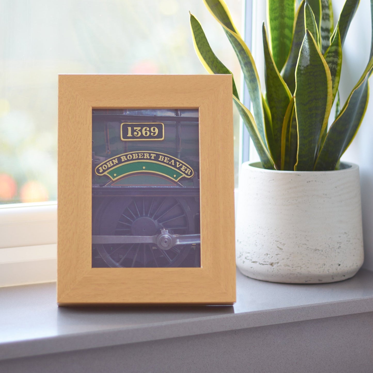 Railway Gift Plaque - The Metal Foundry
