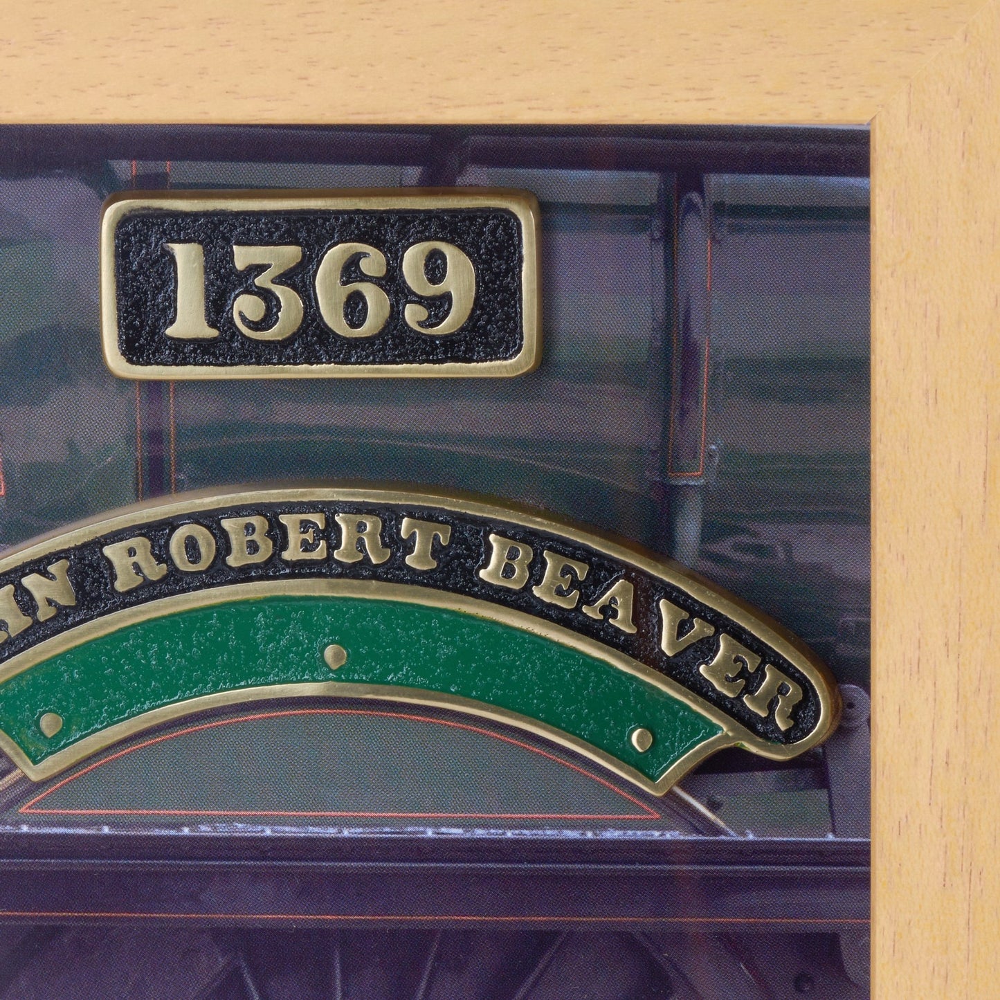 Railway Gift Plaque - The Metal Foundry