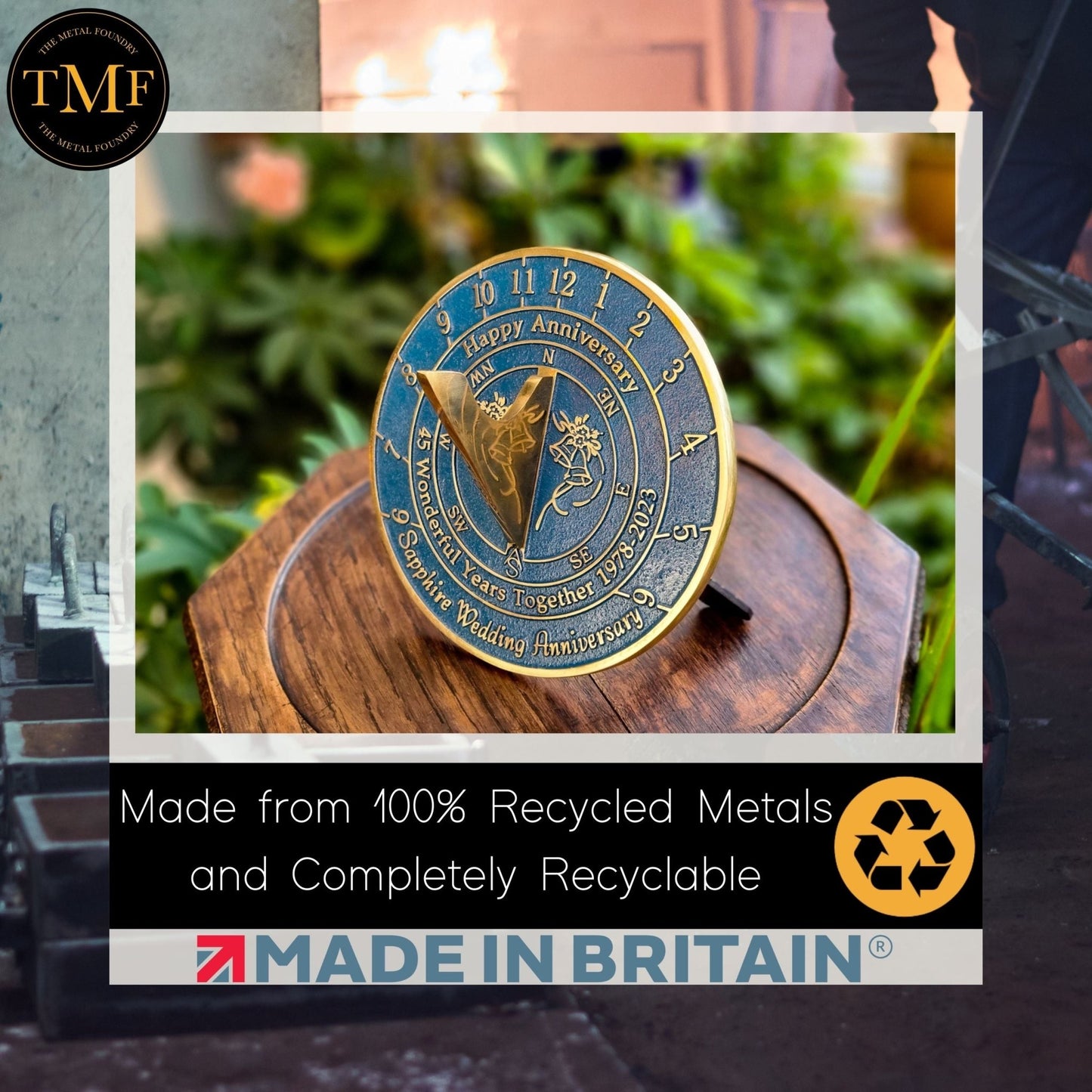 Sapphire 45th Anniversary Sundial® 2023 Edition - The Metal Foundry