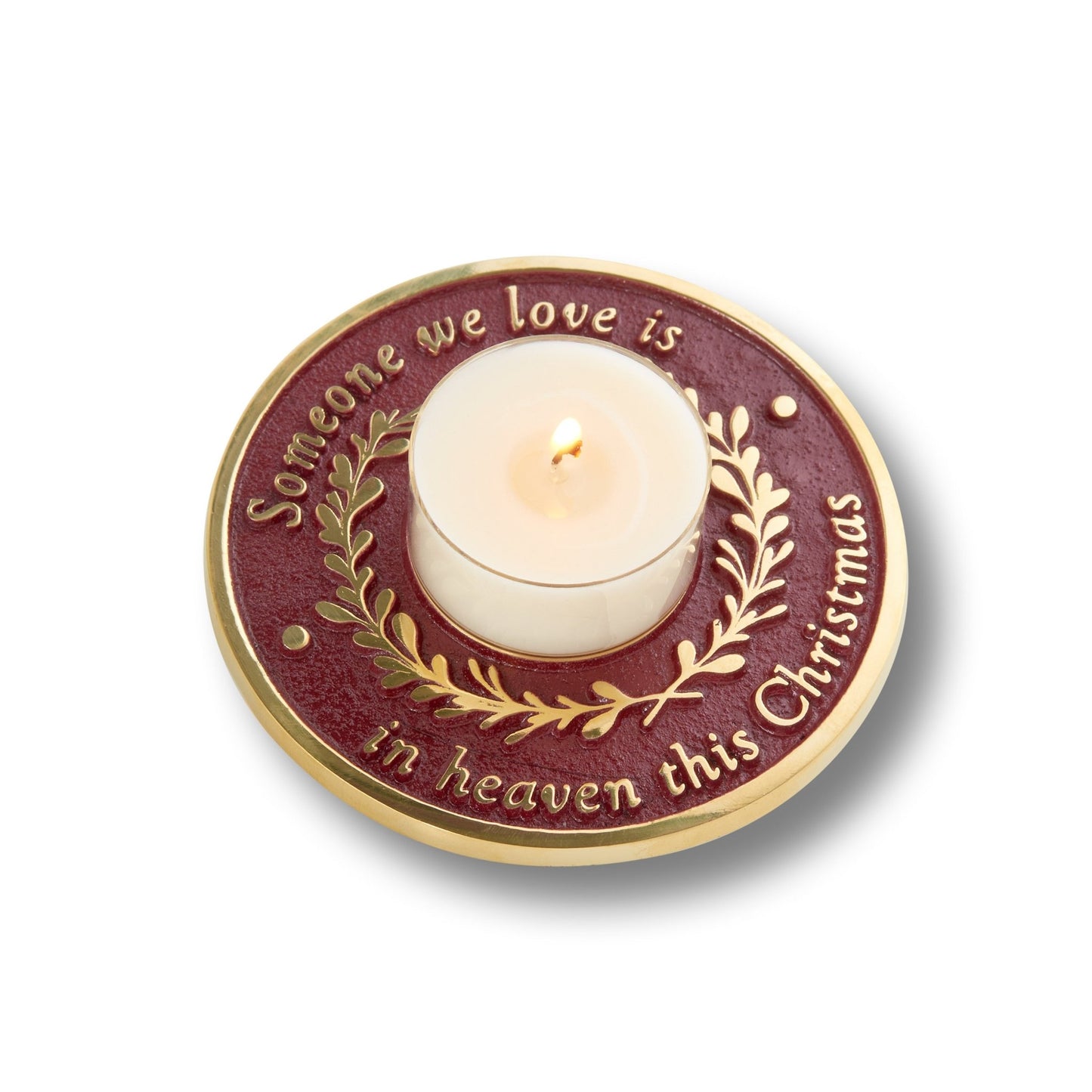 "Someone we love is in heaven" Candle Holder - The Metal Foundry
