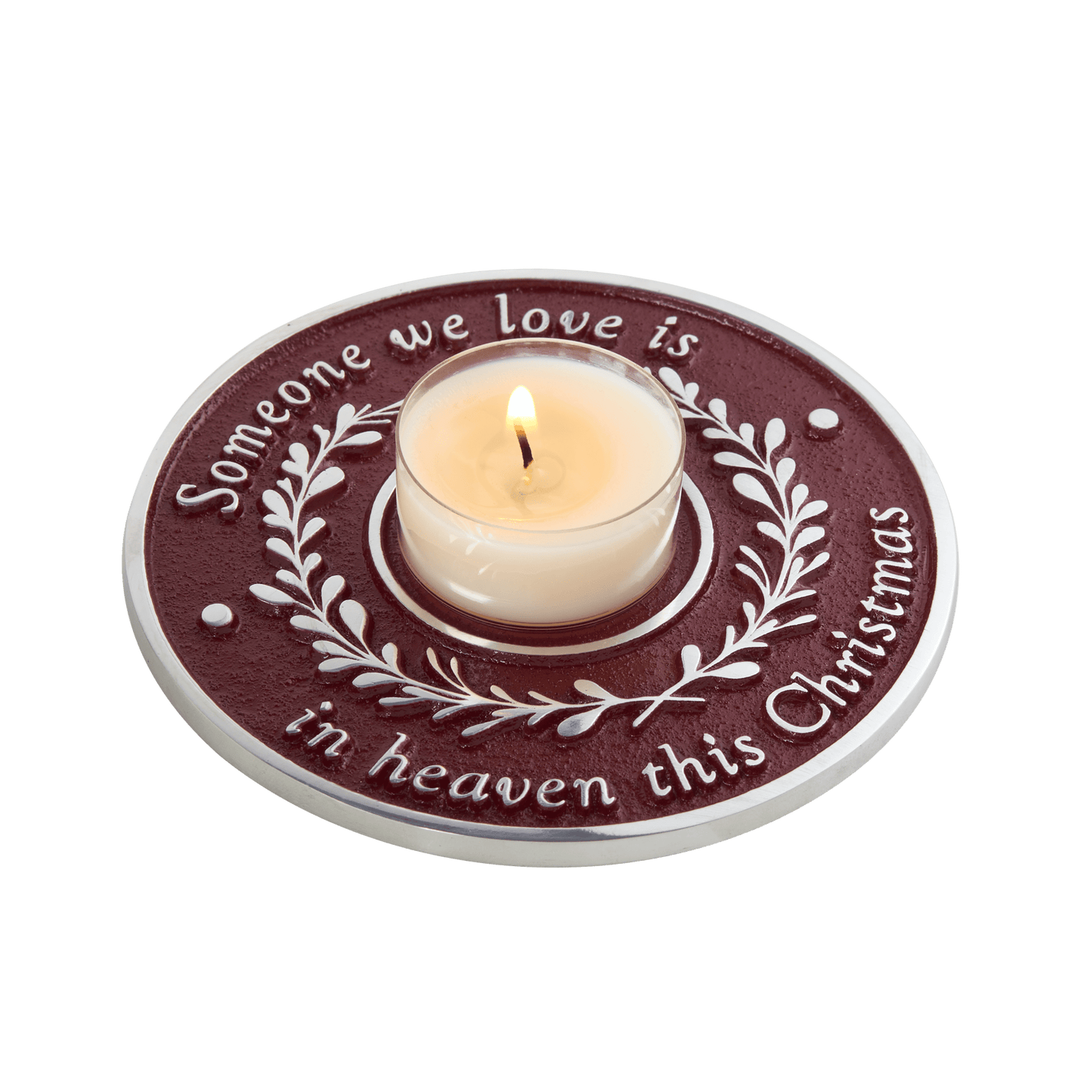 "Someone we love is in heaven" Candle Holder - The Metal Foundry