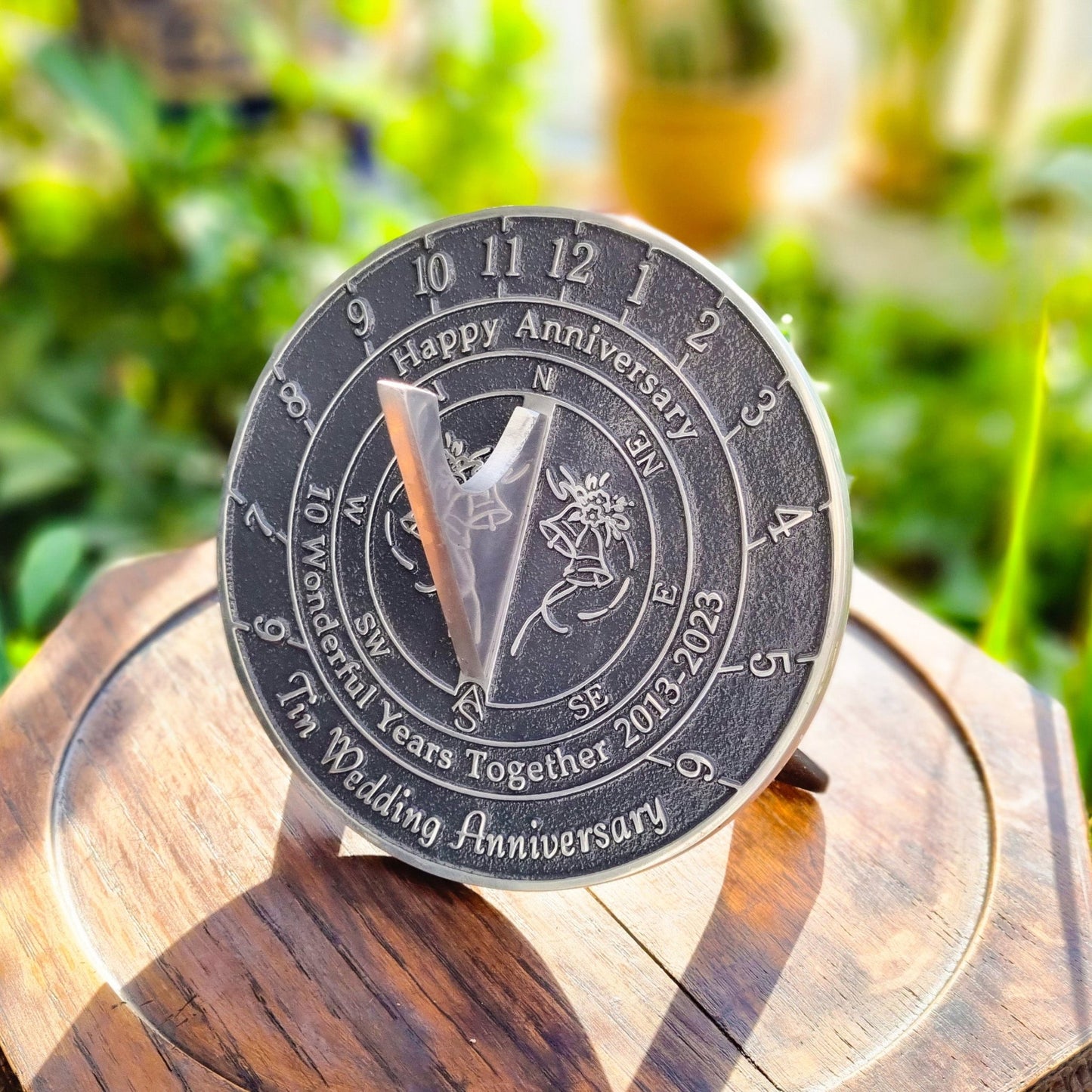 Tin 10th Anniversary Sundial® 2023 Edition - The Metal Foundry