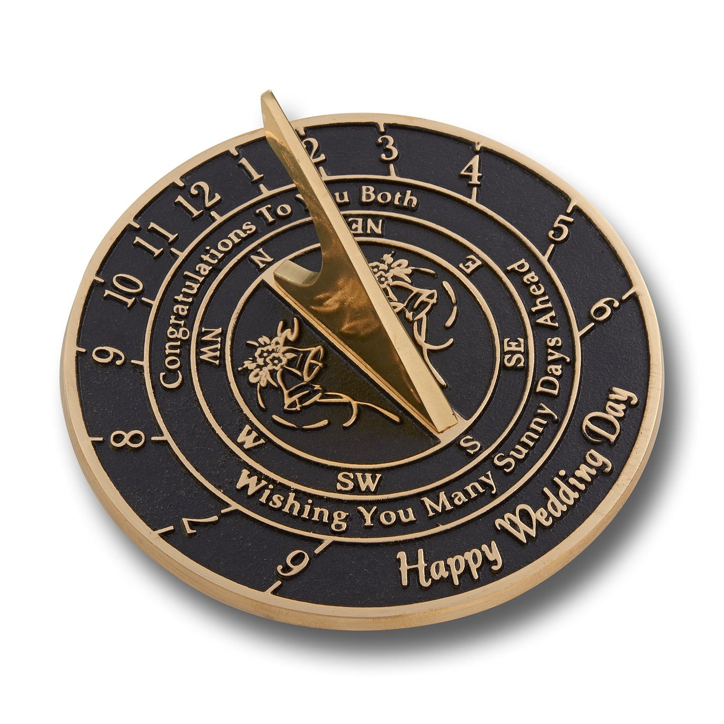 Wedding Sundial Gift ‘Sunny Days' - The Metal Foundry