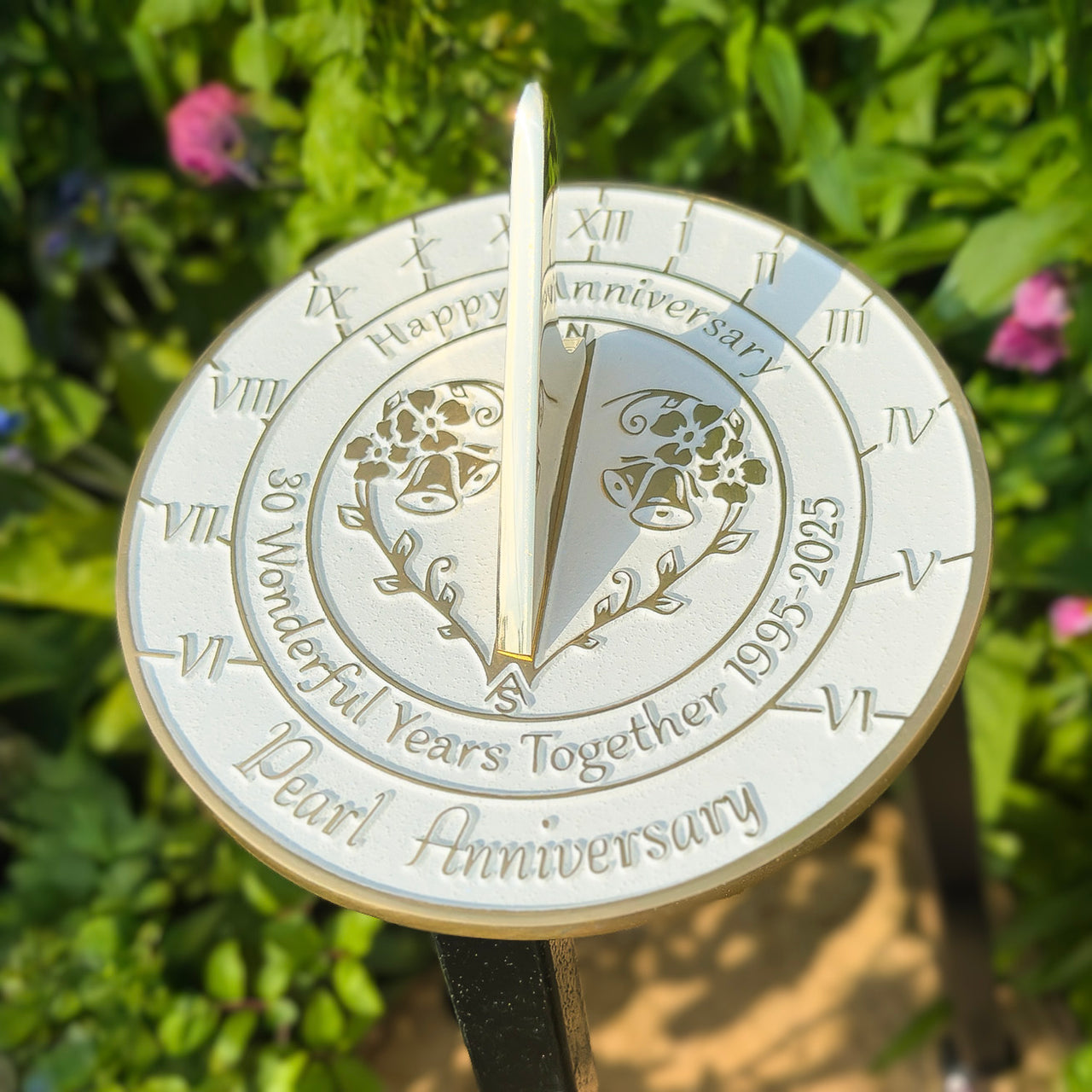 Pearl 30th Anniversary Sundial Gift