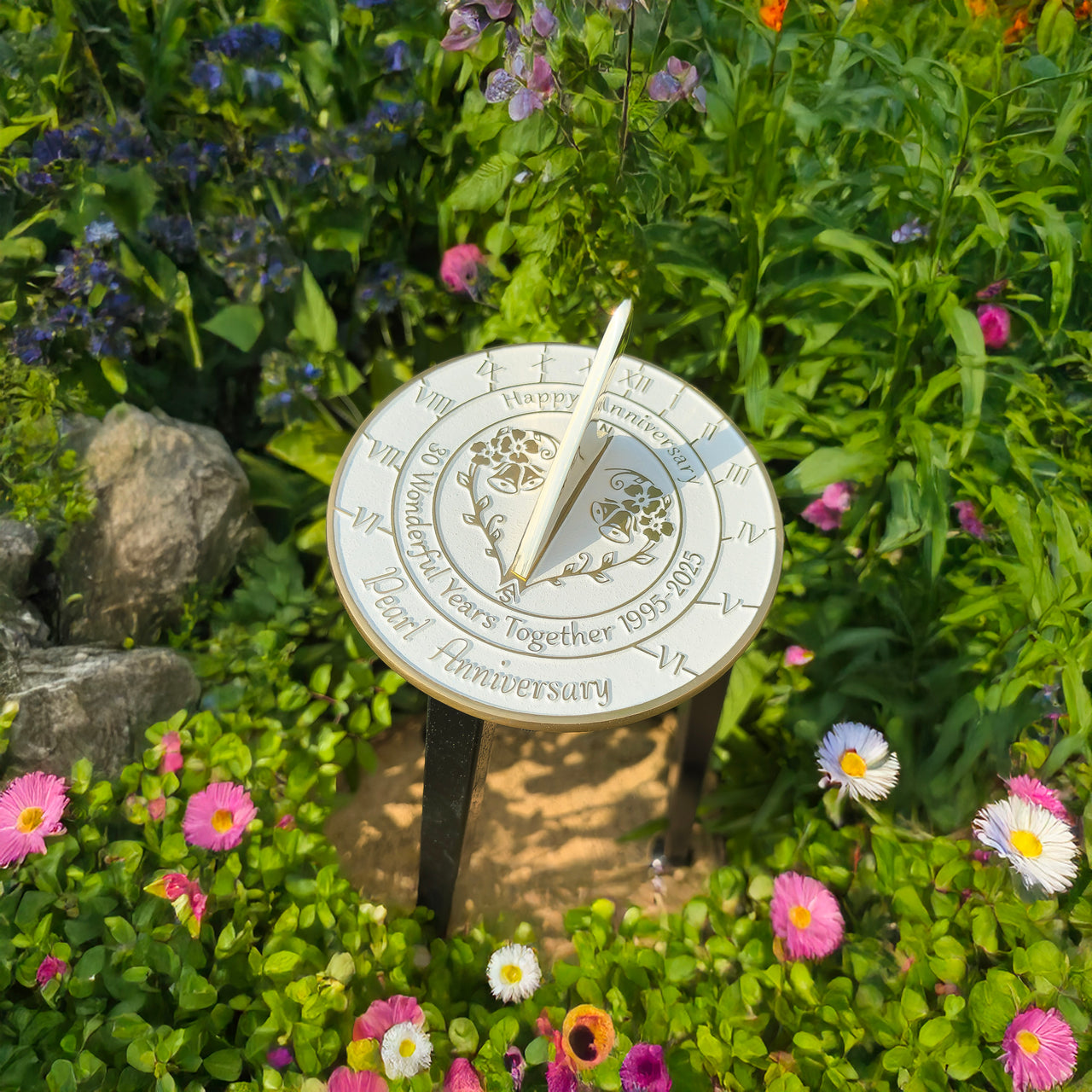 Pearl 30th Anniversary Sundial Gift