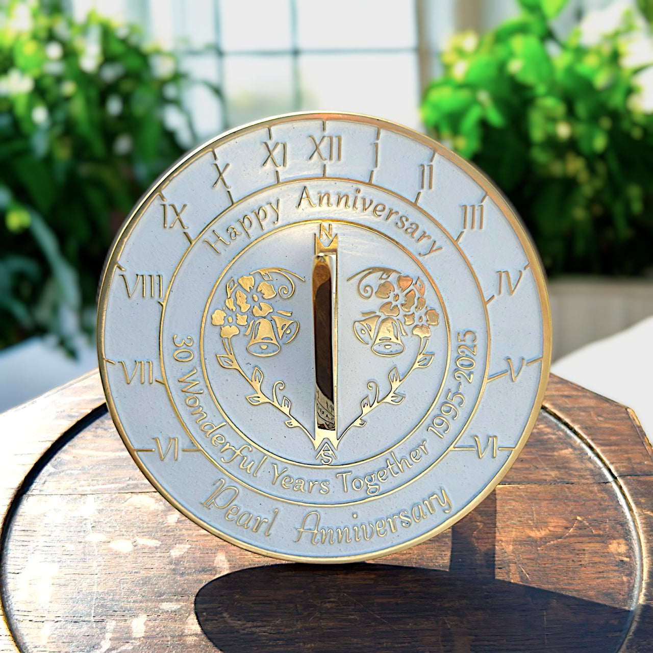 Pearl 30th Anniversary Sundial Gift