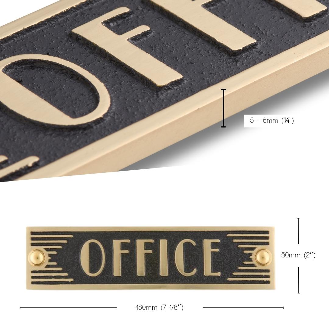 Art Deco 'Office' Sign