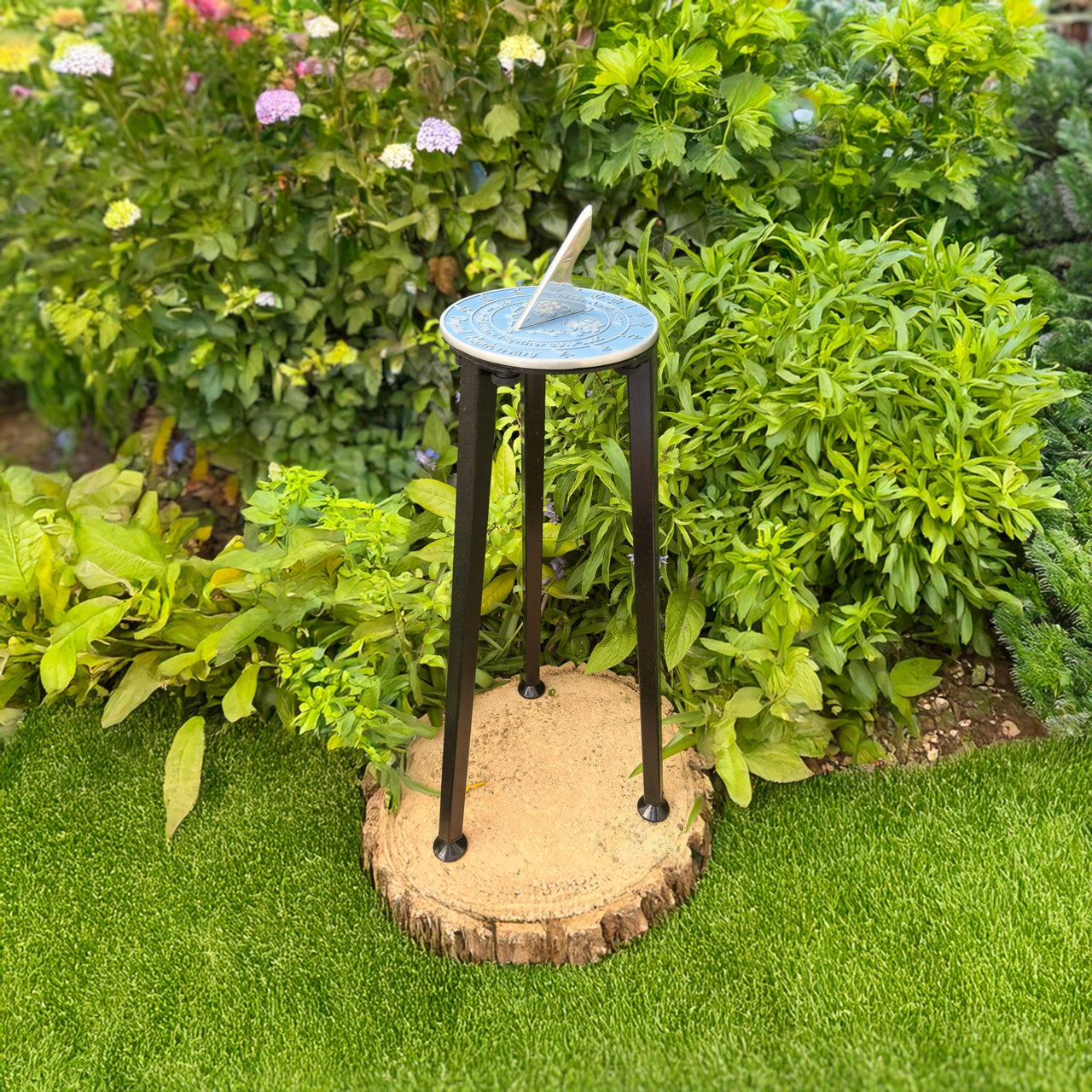 Crystal 15th Anniversary Sundial Gift - The Metal Foundry