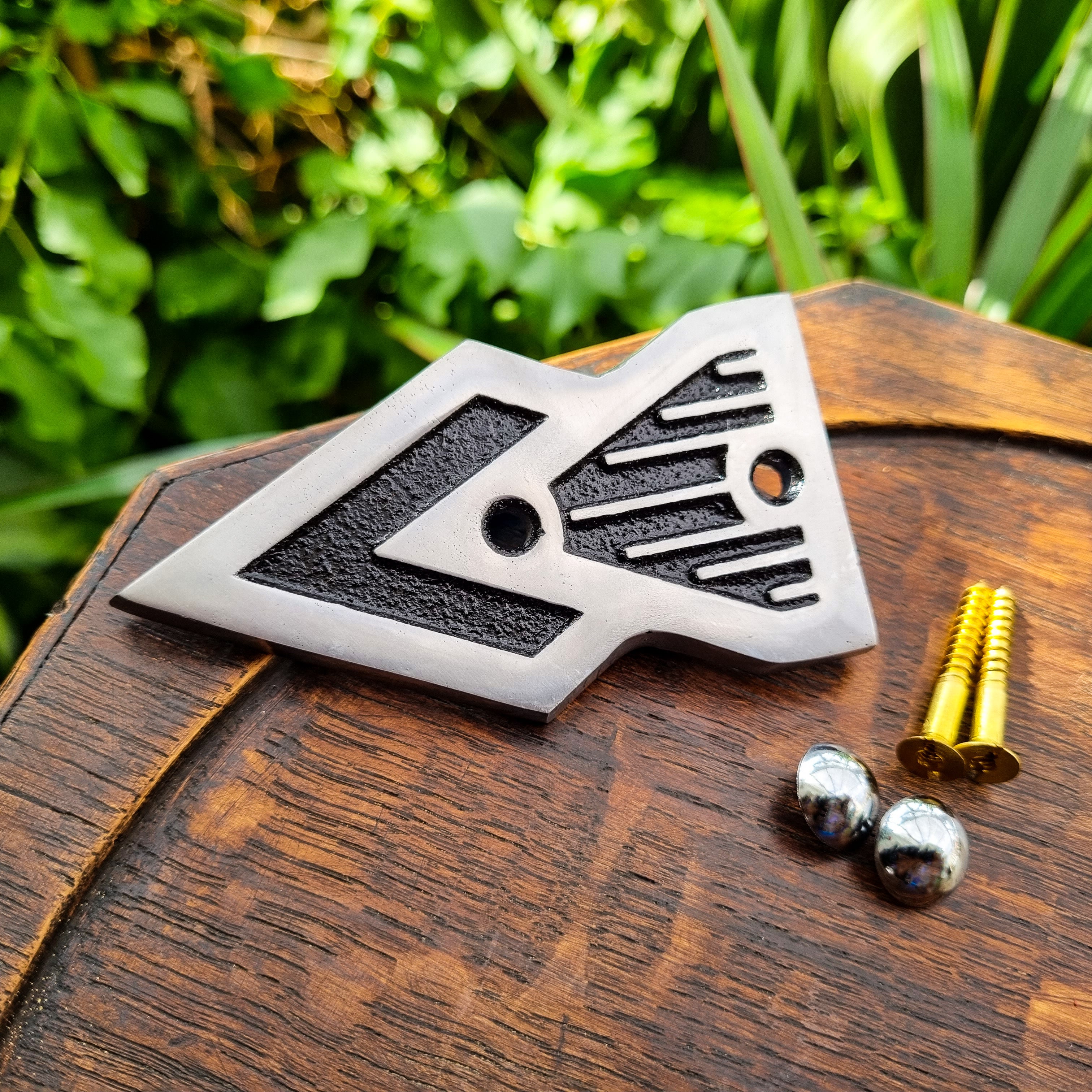 Art Deco Arrow Door Sign- Household Signs, Metal Signs – The Metal Foundry