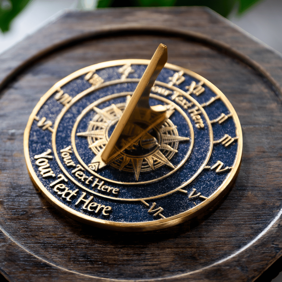 Personalised Retirement Gift Sundial