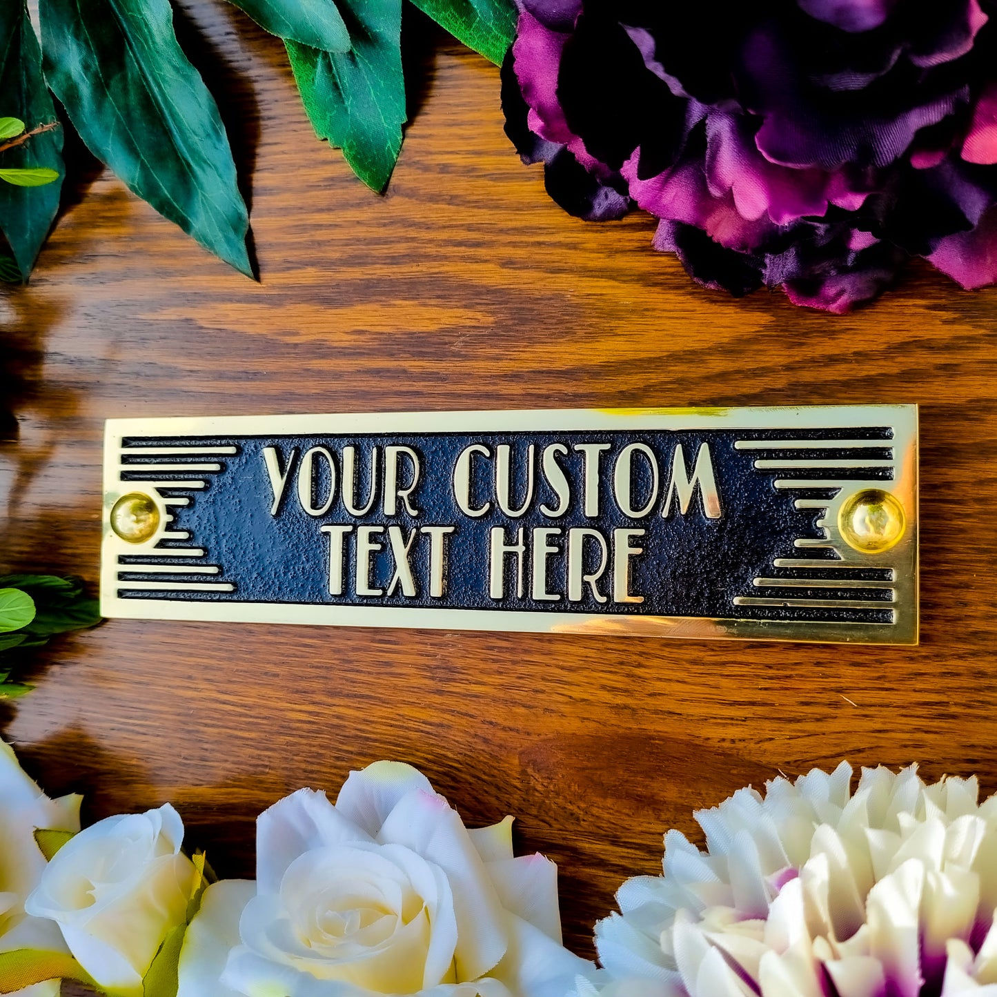 Art Deco Custom Door Sign