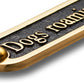 'Dogs Roaming Loose' Sign
