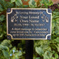 Angels Personalised Memorial Plaque - The Metal Foundry