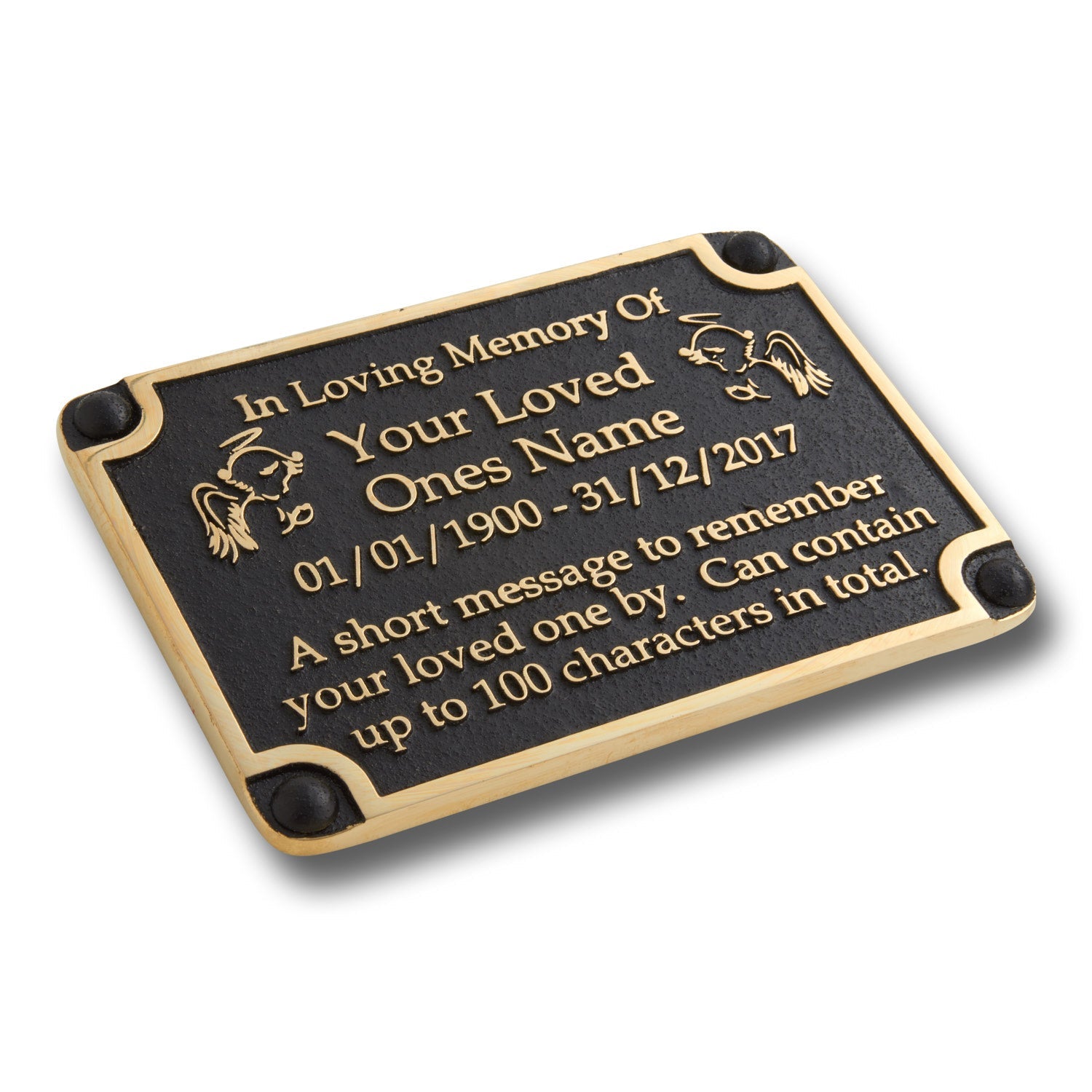 Occasion Vertical Rectangle Plaque with Base