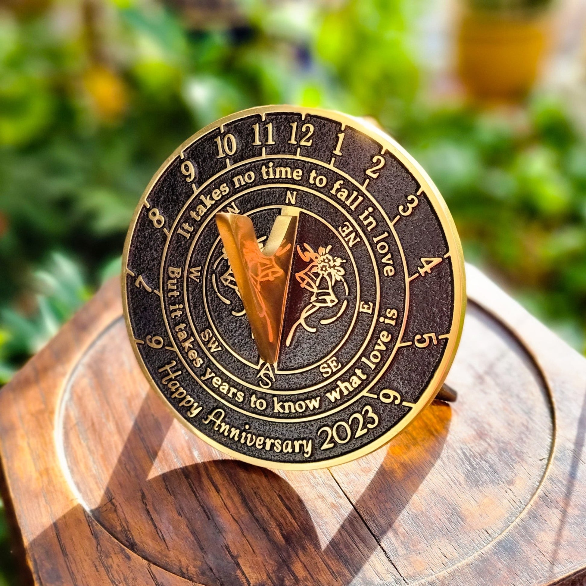 Anniversary Sundial® Gift ‘What Love Is’ 2023 Edition - The Metal Foundry