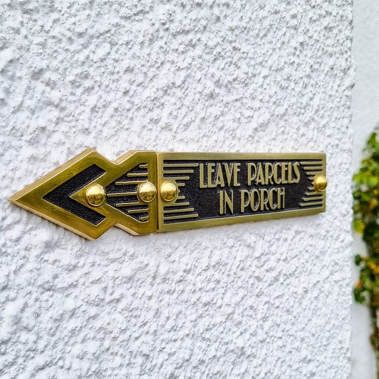 Art Deco Custom Door Sign - The Metal Foundry