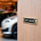 Art Deco 'Dad's Garage' Door Sign - The Metal Foundry